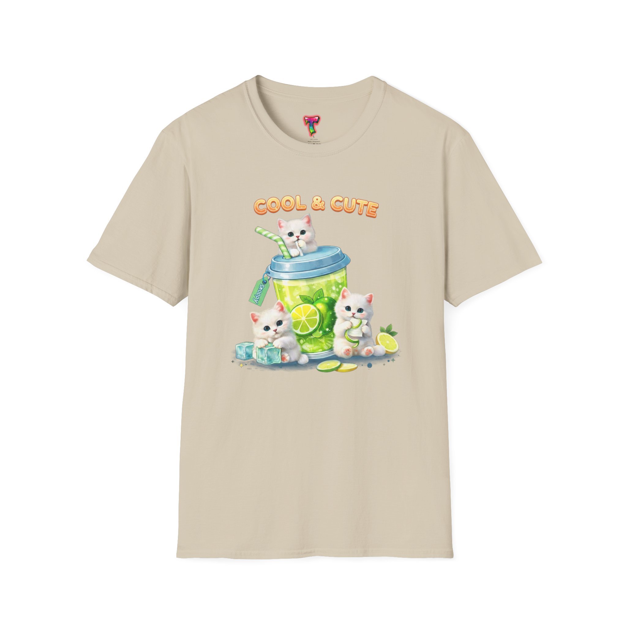 Cute Kittens & Limeade T-Shirt - Ảnh 13
