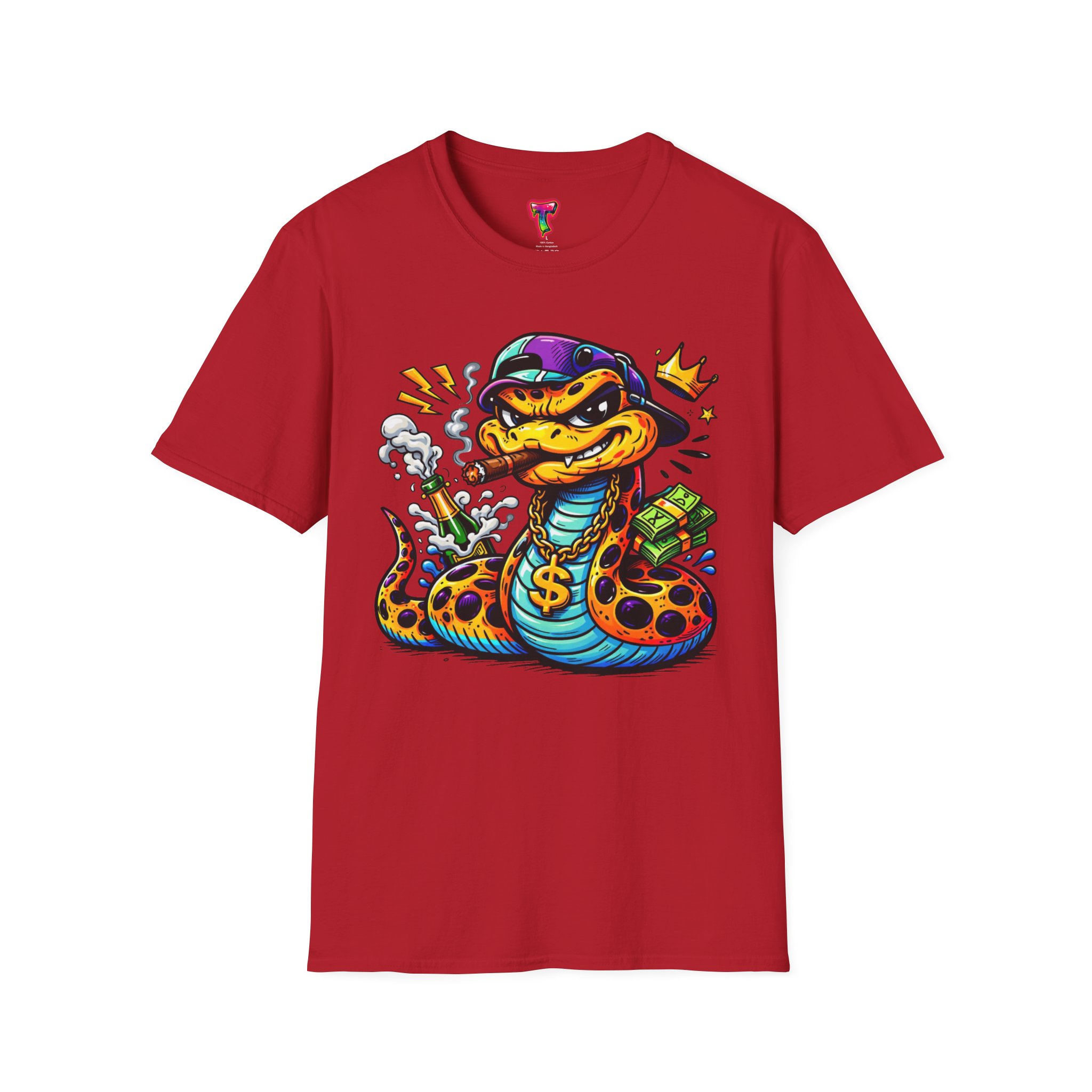 Snake King Graphic T-Shirt - Ảnh 49