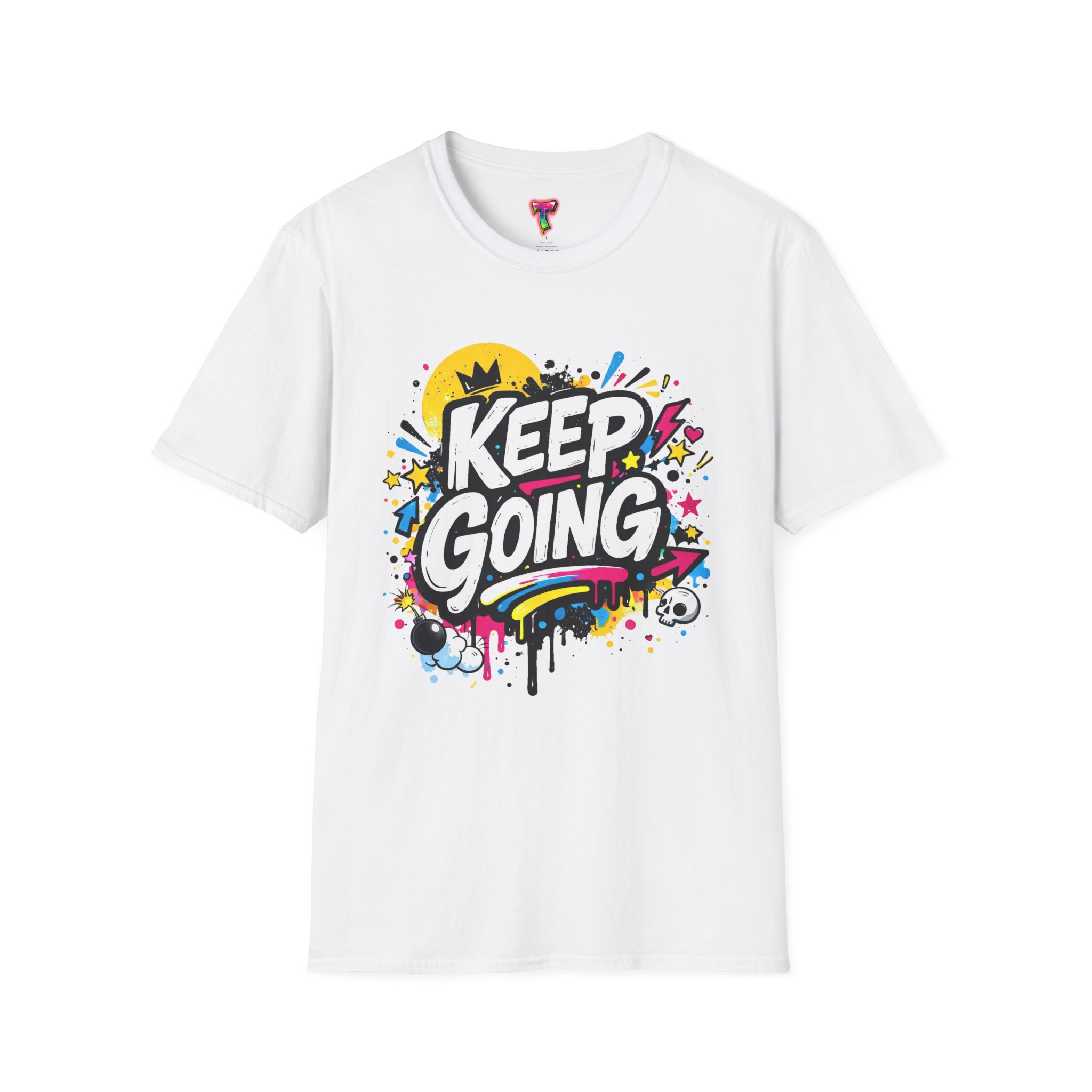 Keep Going Graffiti T-Shirt - Ảnh 7