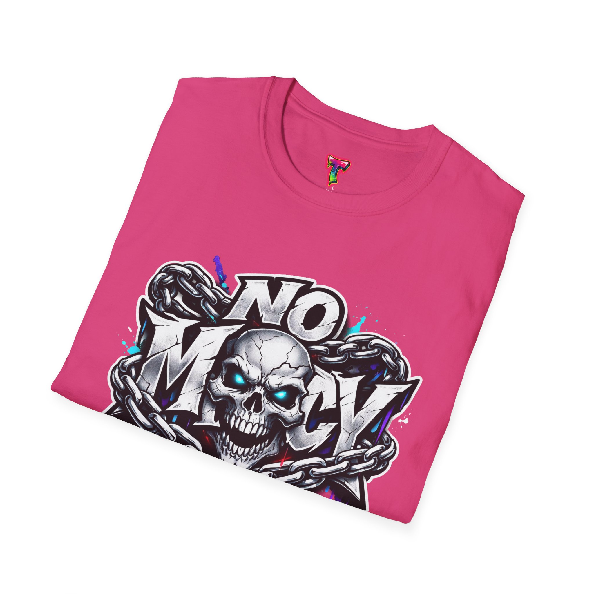 No Mercy Skull Graphic T-Shirt - Ảnh 52