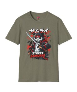 Street Samurai Panda T-Shirt