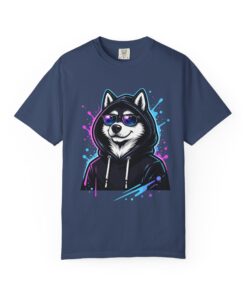 Husky Hoodie Graphic T-Shirt