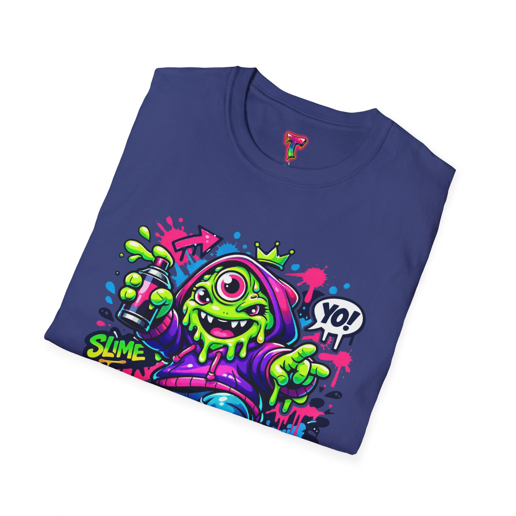 Slime Graffiti Monster T-Shirt - Ảnh 4