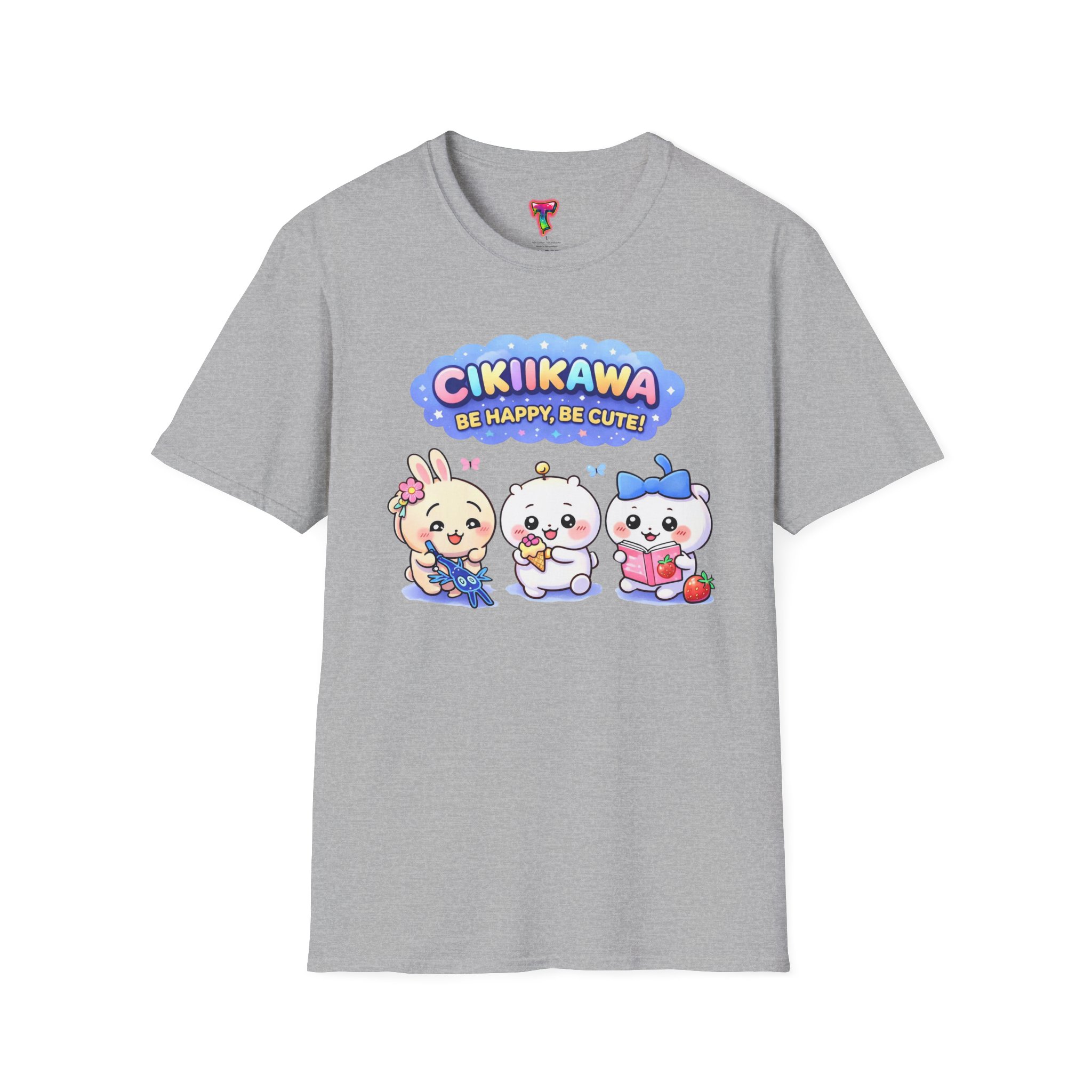 Kawaii Cartoon Friends T-Shirt - Ảnh 17