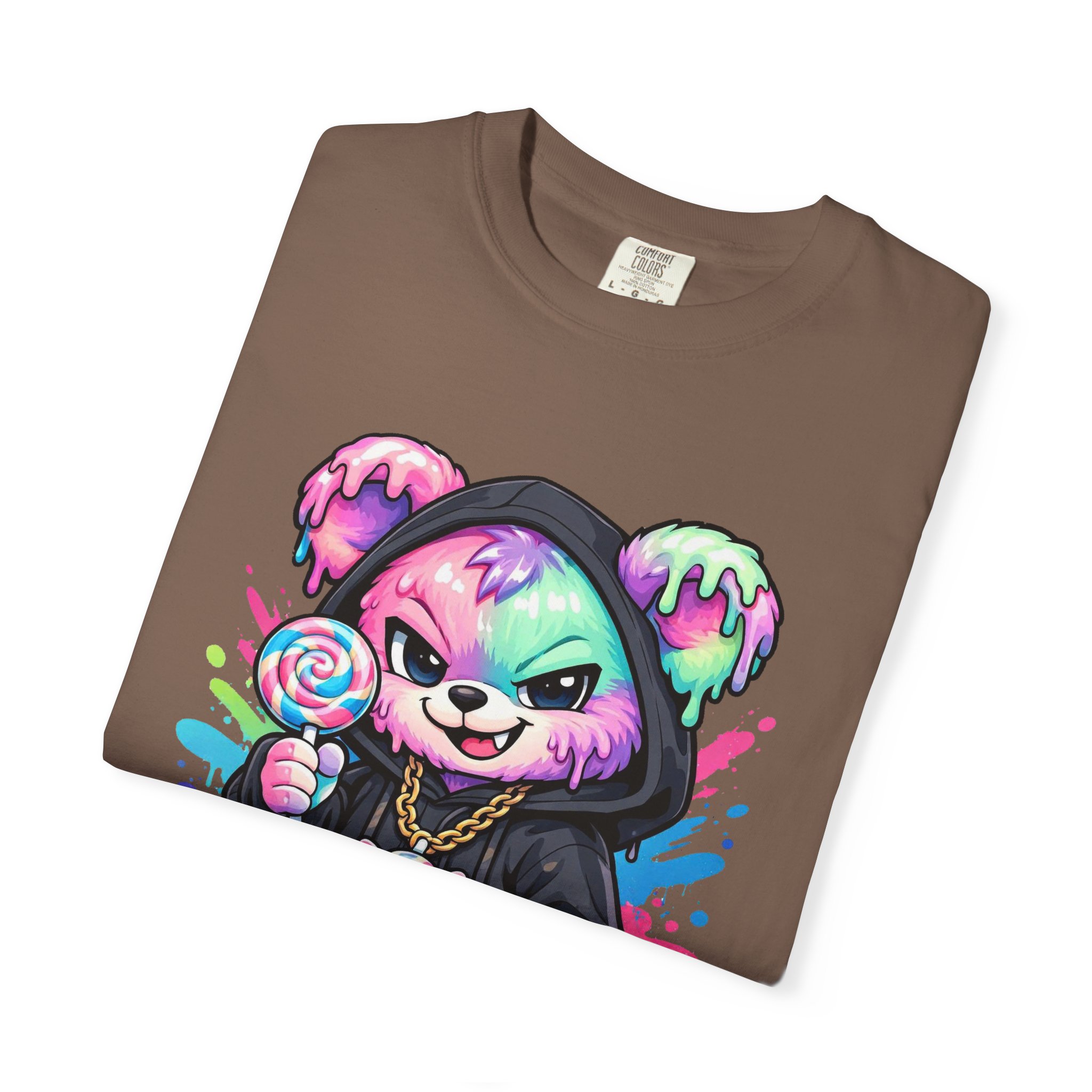 Cute Streetwear Bear Graphic T-Shirt - Ảnh 19