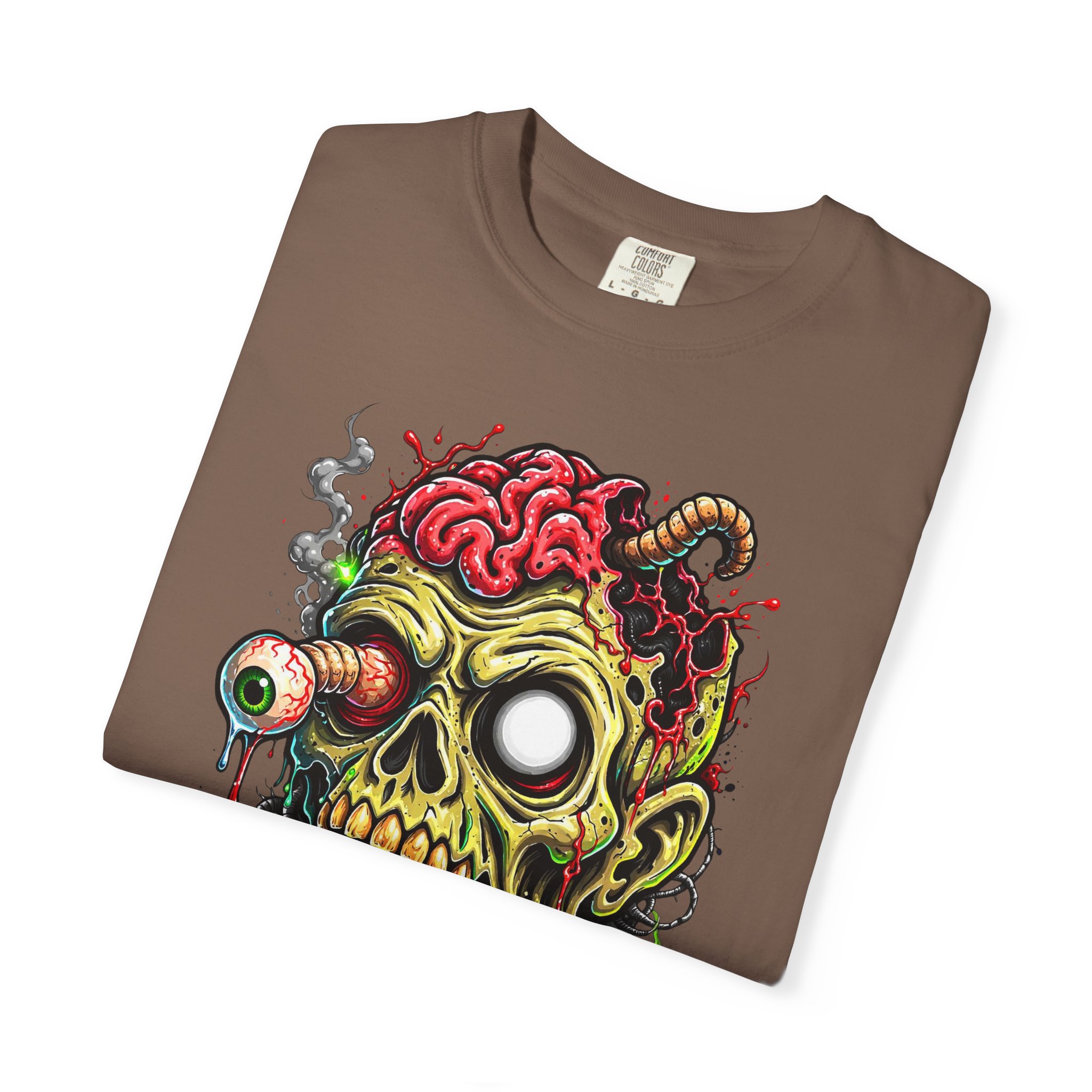 Zombie Skull Graphic T-Shirt - Ảnh 23