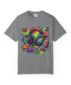 Graffiti Headphones T-Shirt