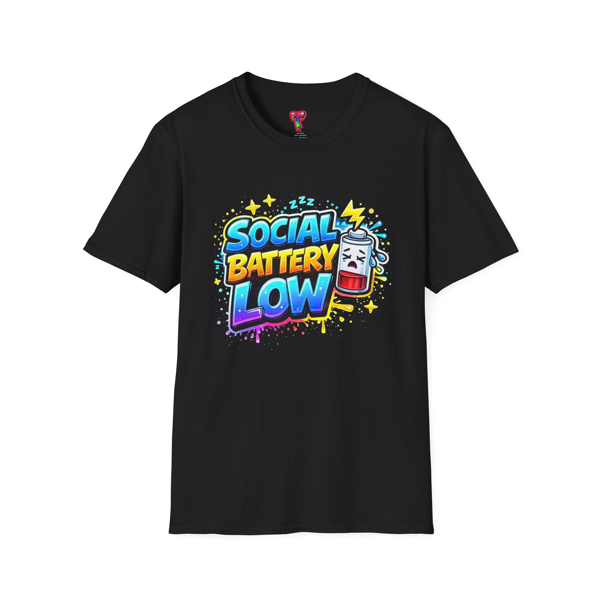 Social Battery Low T-Shirt