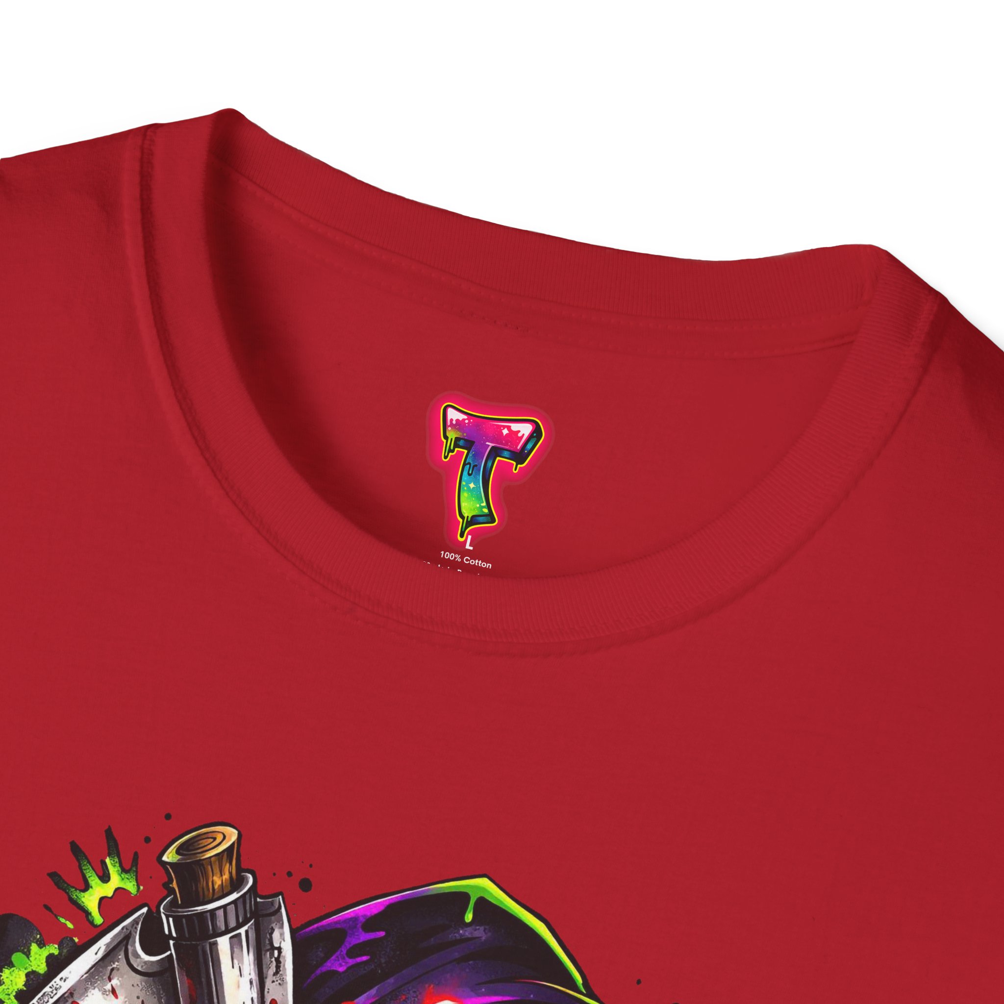 Grim Reaper Skull T-Shirt - Ảnh 51