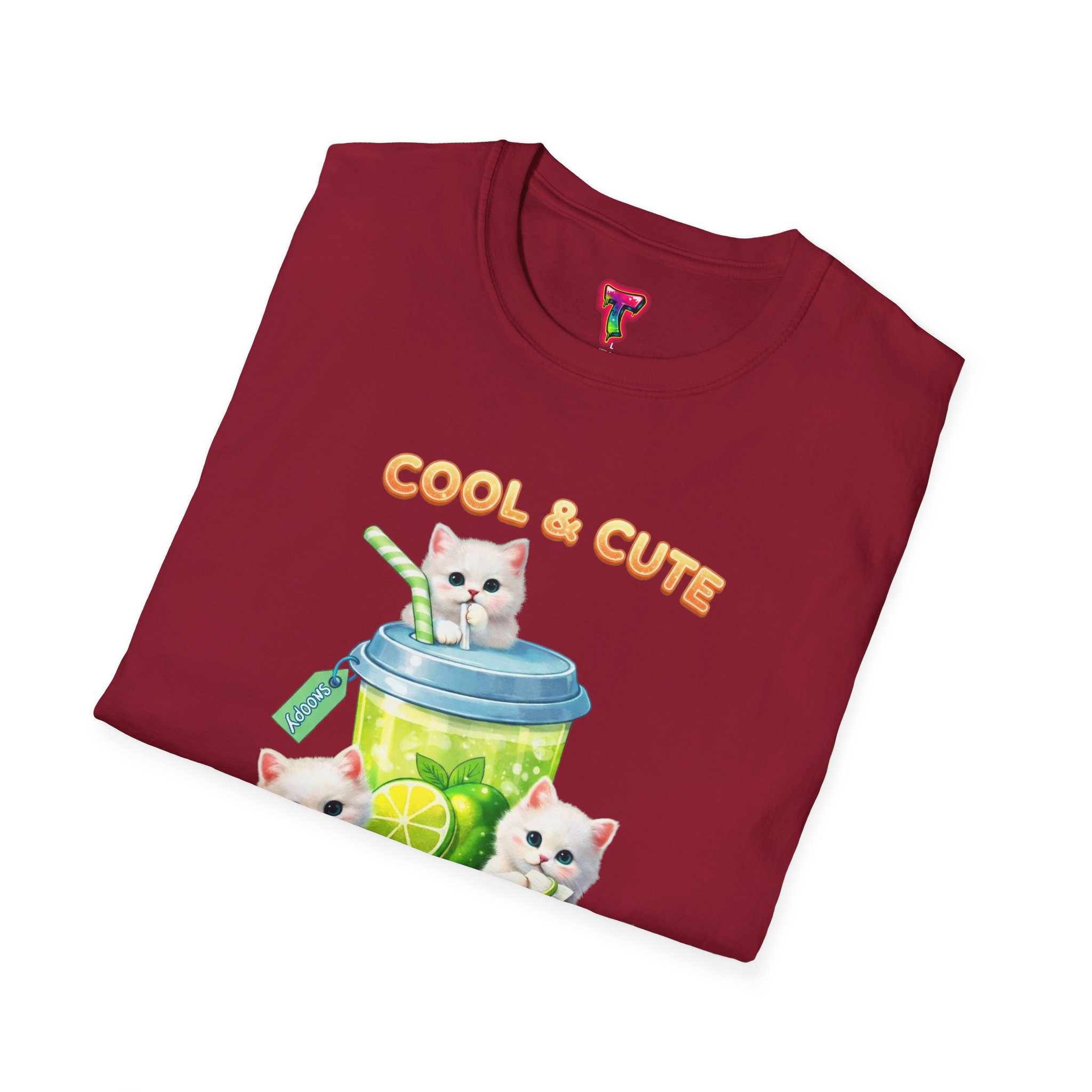 Cute Kittens & Limeade T-Shirt - Ảnh 4