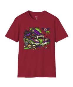 Monster Skull Graphic T-Shirt