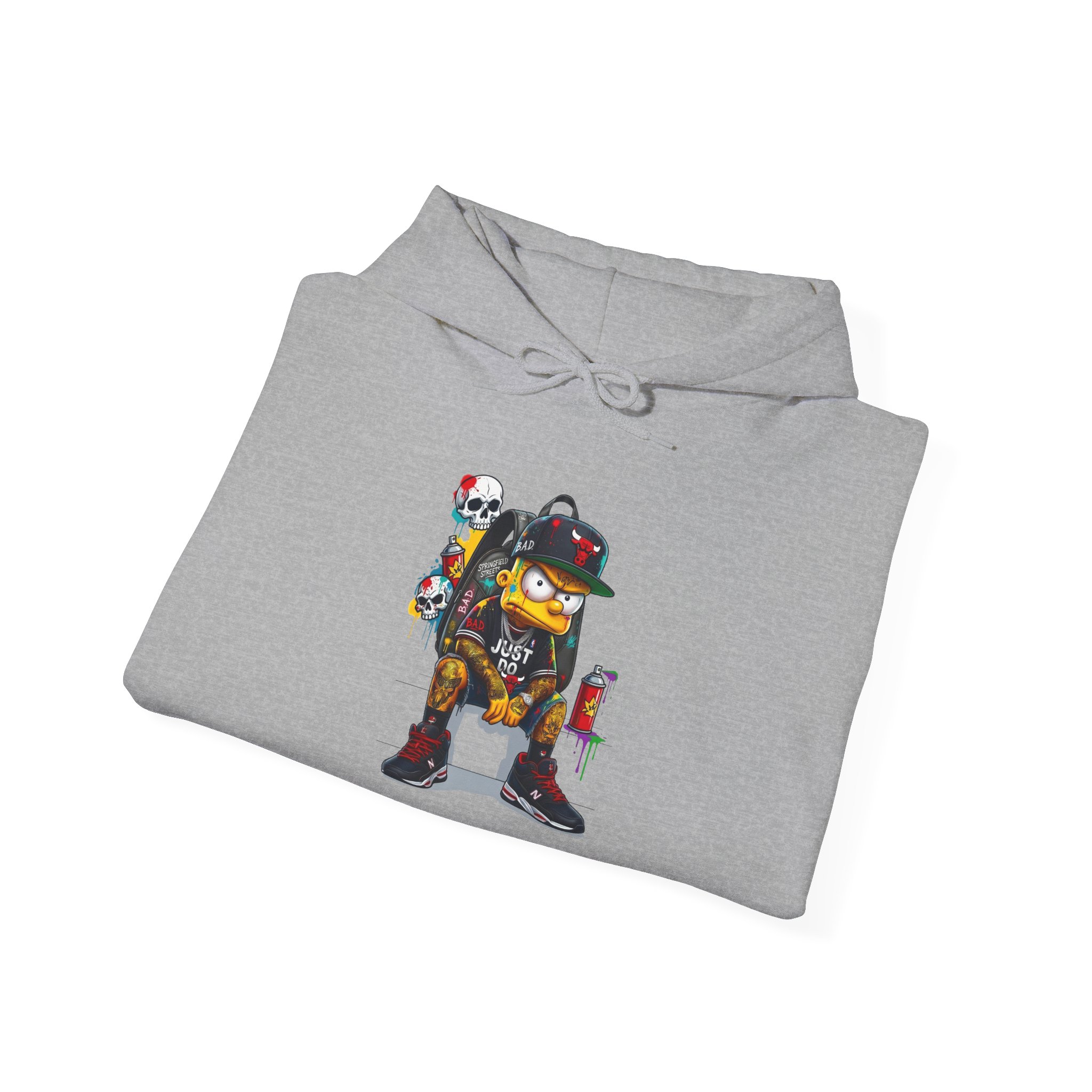 Street Skate Bear Hoodie — Urban Skateboard Graphic Pullover - Ảnh 24