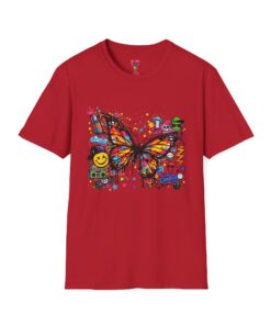 Butterfly Graffiti T-Shirt
