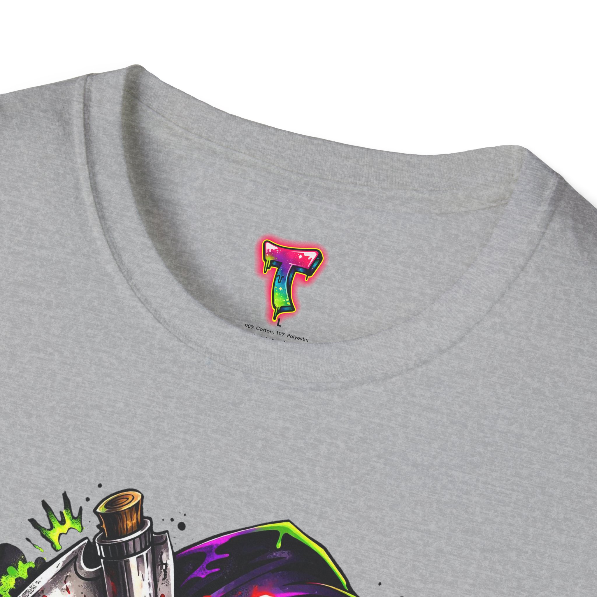 Grim Reaper Skull T-Shirt - Ảnh 19