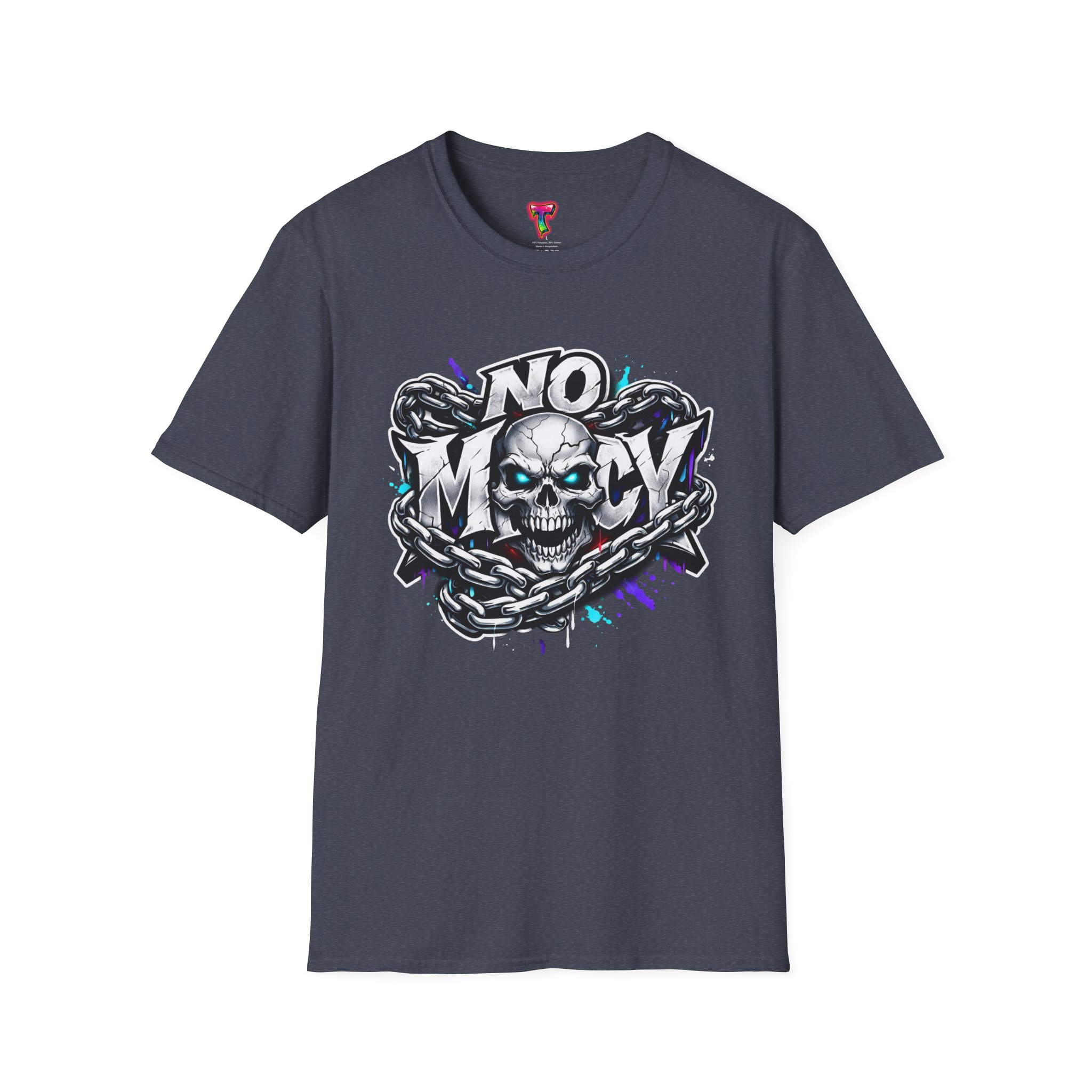 No Mercy Skull Graphic T-Shirt - Ảnh 45