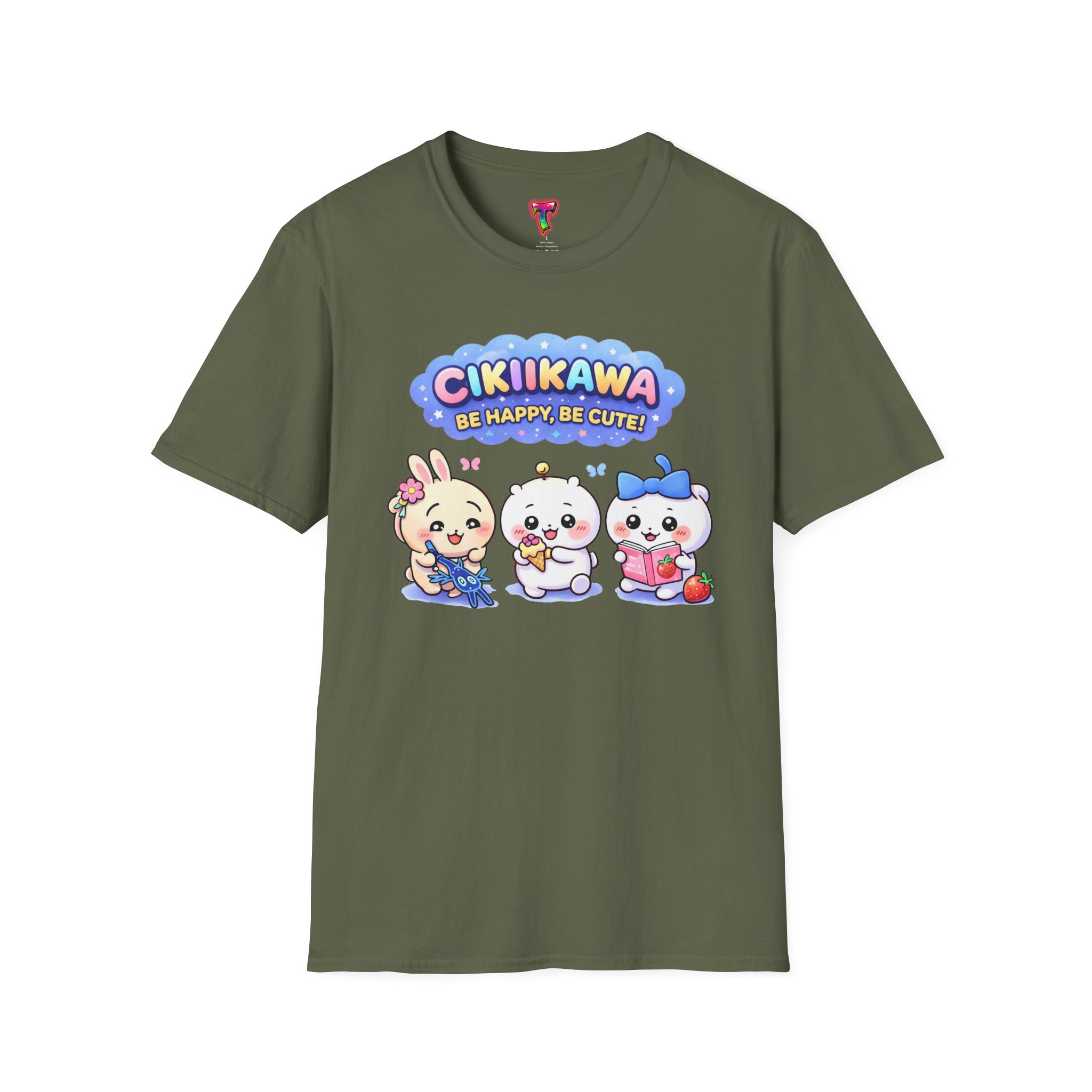 Kawaii Cartoon Friends T-Shirt - Ảnh 25
