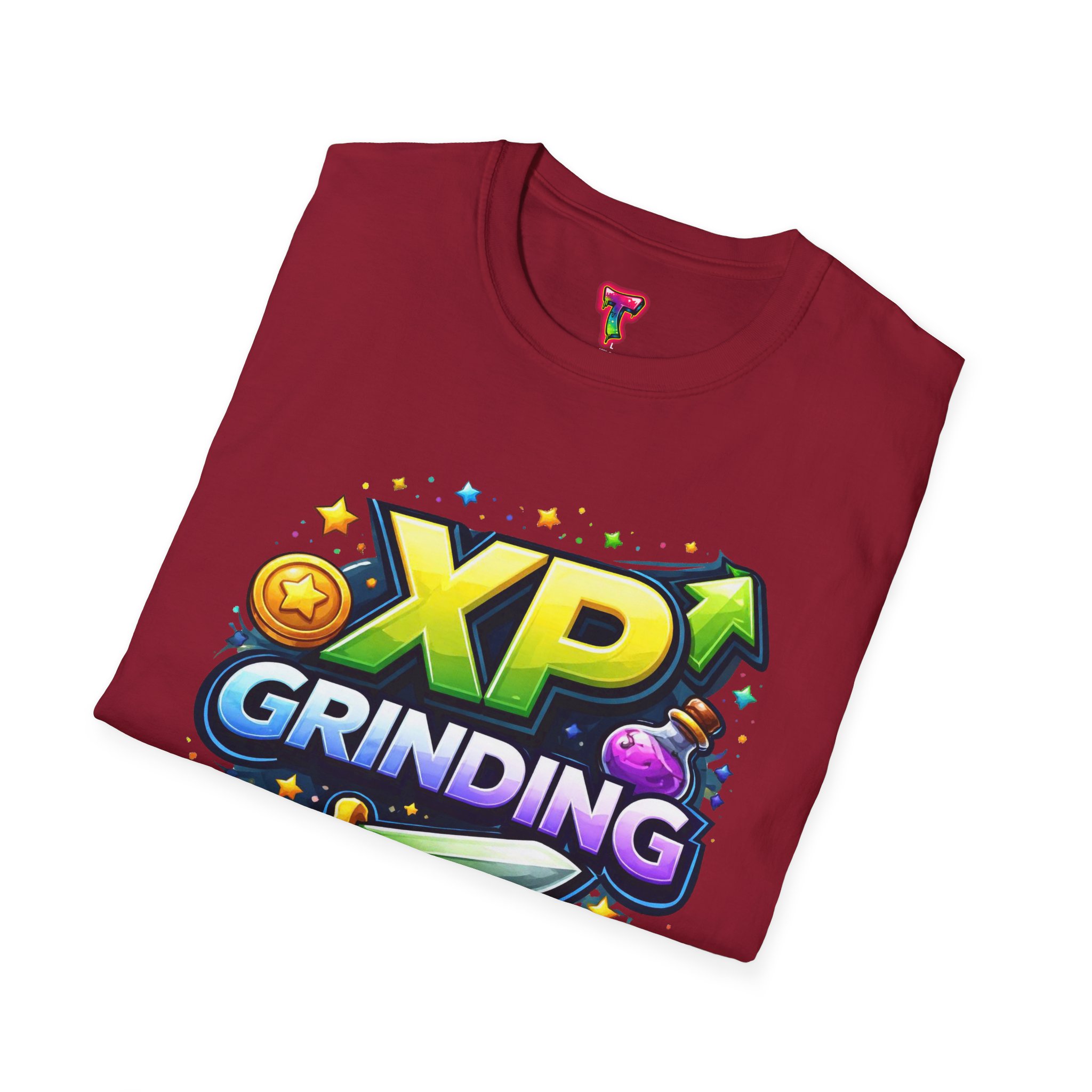 XP Grinding Gaming T-Shirt - Ảnh 4