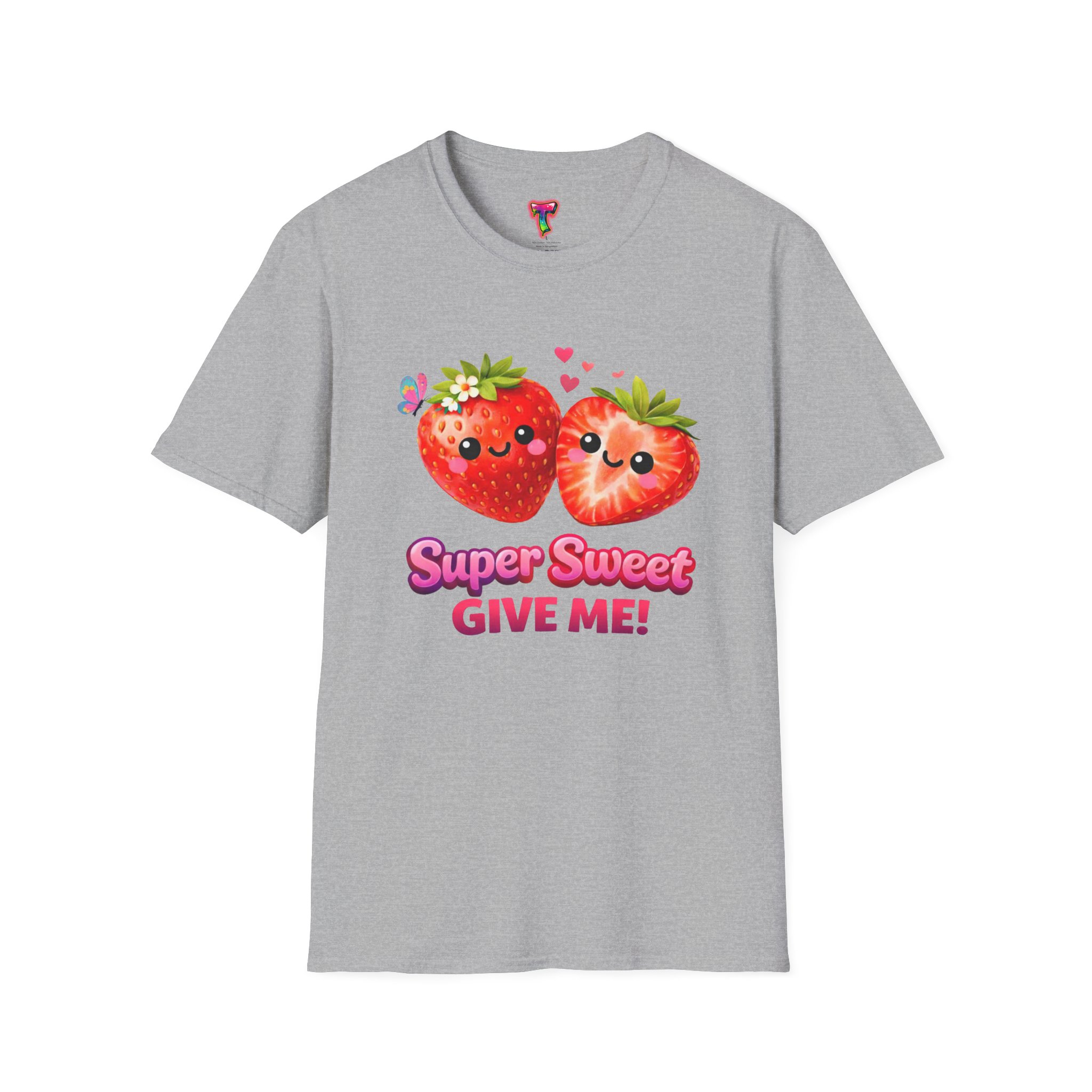 Strawberry 'Super Sweet Give Me!' T-Shirt - Ảnh 13