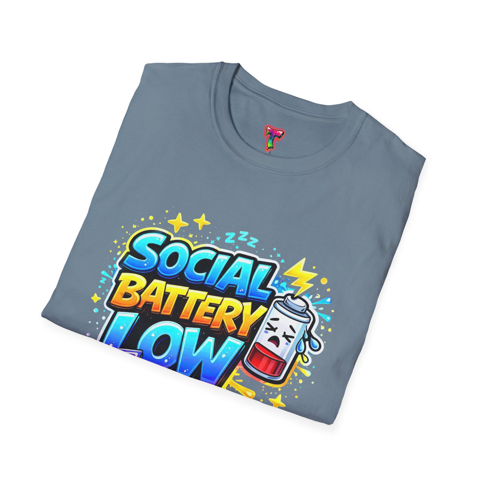 Social Battery Low T-Shirt - Ảnh 32