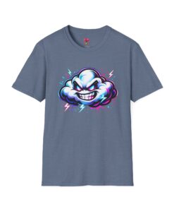 Angry Cloud Graphic T-Shirt