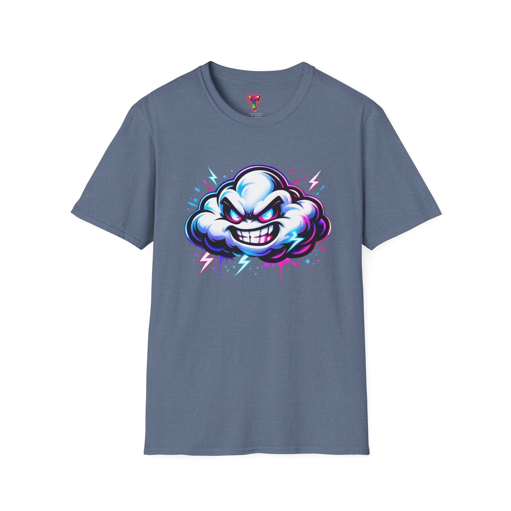 Angry Cloud Graphic T-Shirt