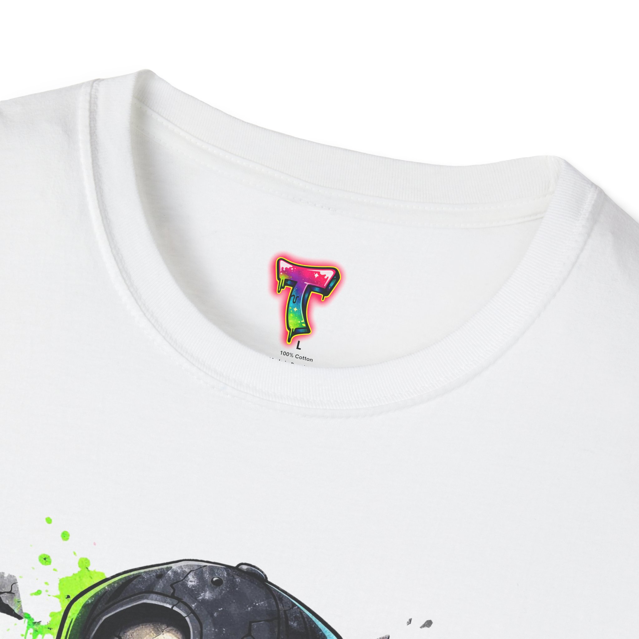 'Broken But Cool' Skull Graphic Tee - Ảnh 7