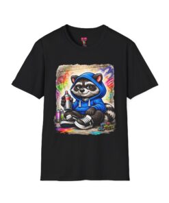 Raccoon Street Artist T-Shirt