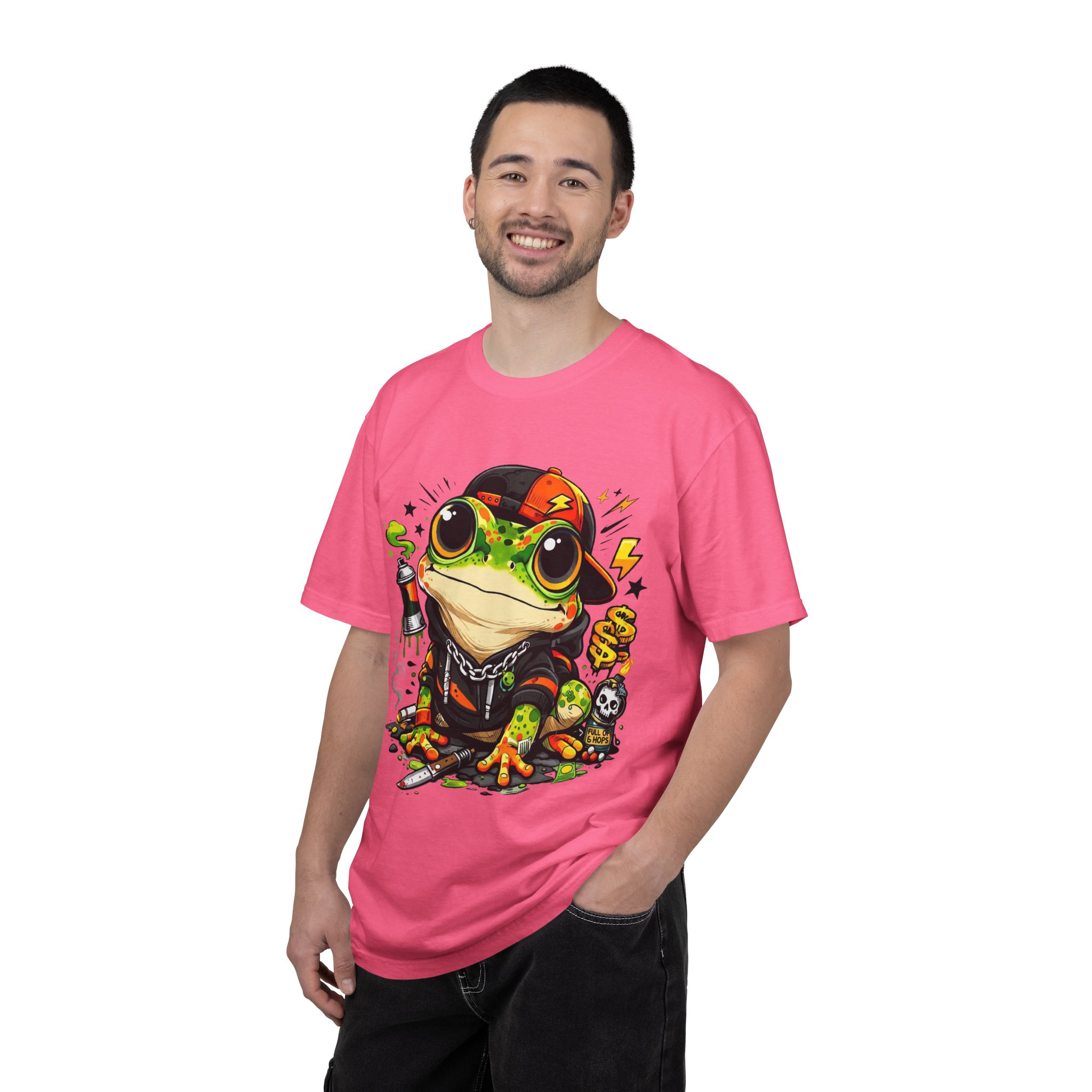 Punk Frog Graphic T-Shirt - Ảnh 52