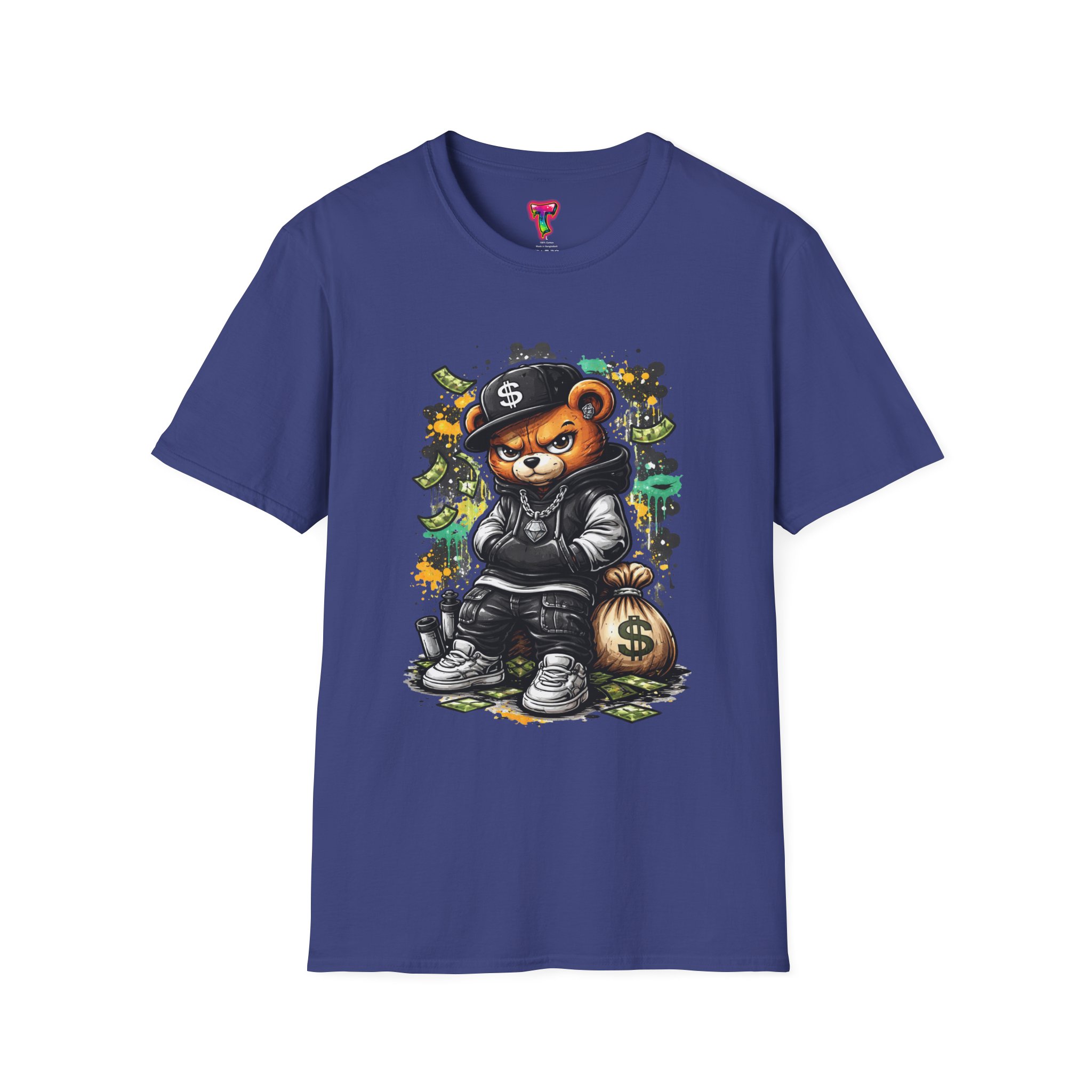 Bear Streetwear T‑Shirt