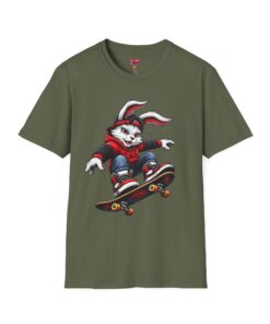 Skateboarding Bunny T-Shirt