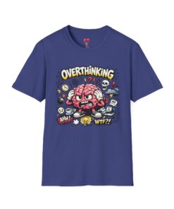 Overthinking Brain Graphic T-Shirt