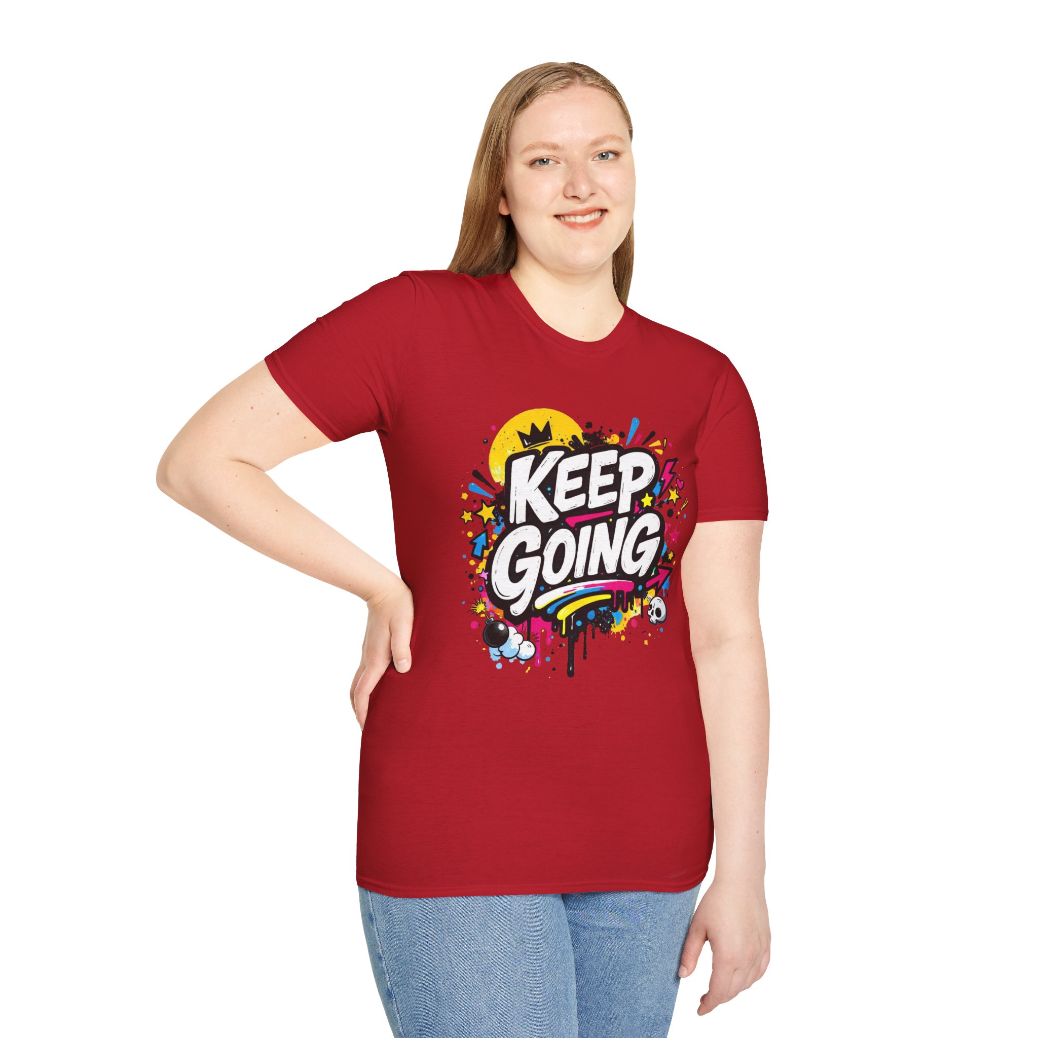 Keep Going Graffiti T-Shirt - Ảnh 5