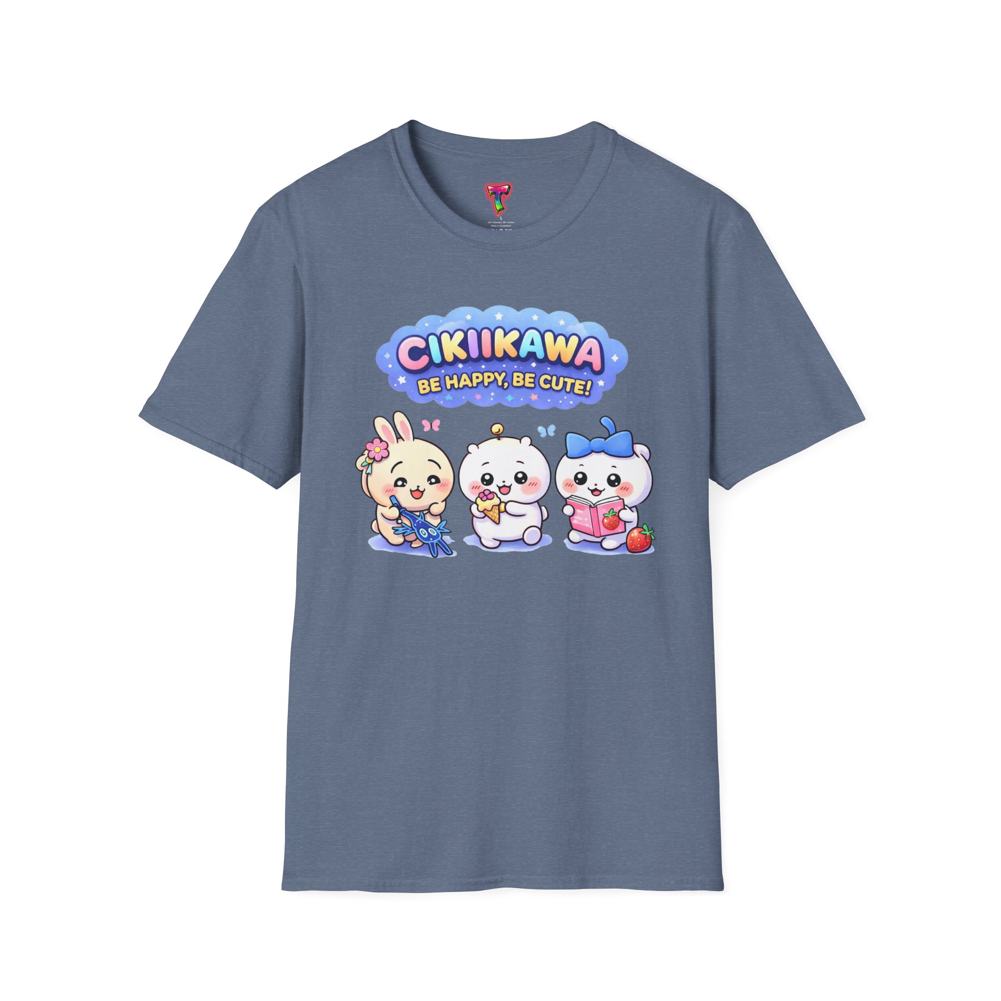 Kawaii Cartoon Friends T-Shirt - Ảnh 37