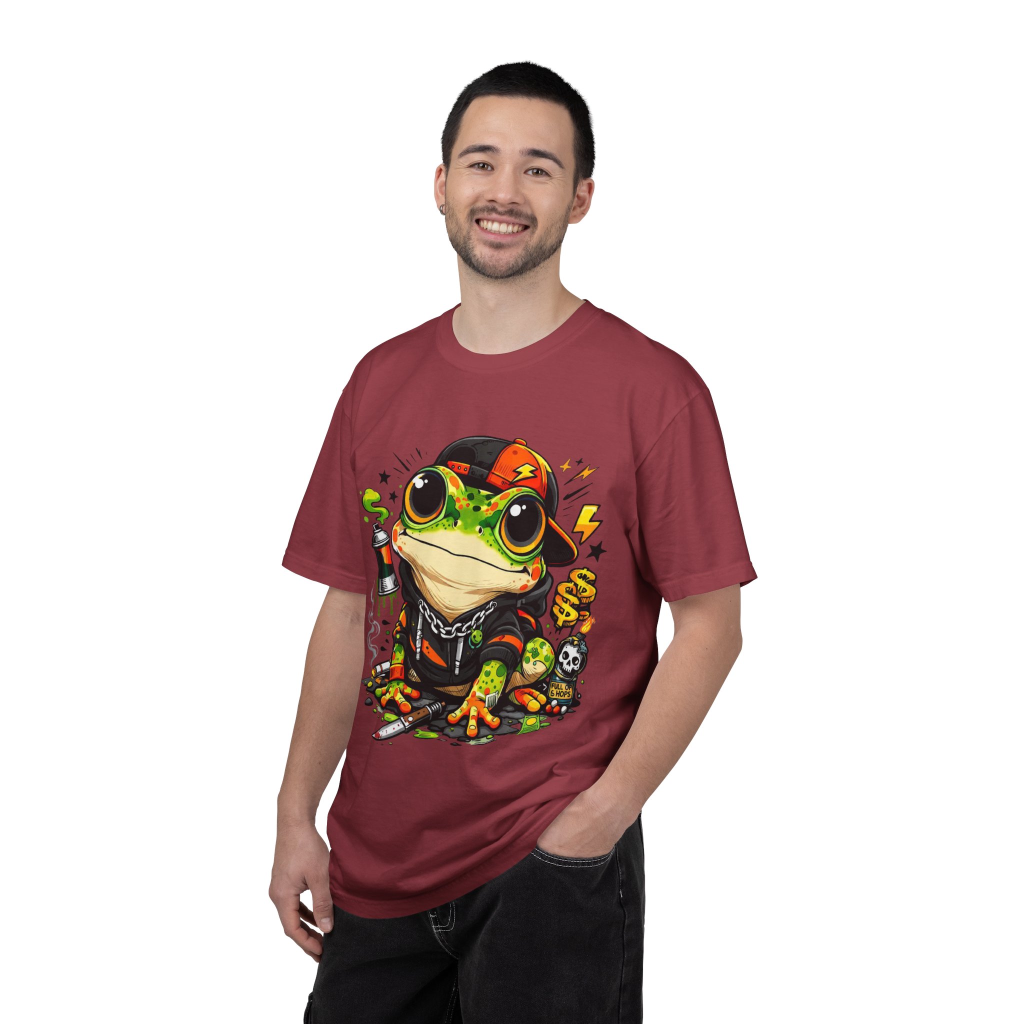 Punk Frog Graphic T-Shirt - Ảnh 56