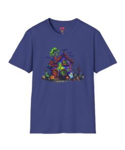 Halloween Haunted House T‑Shirt