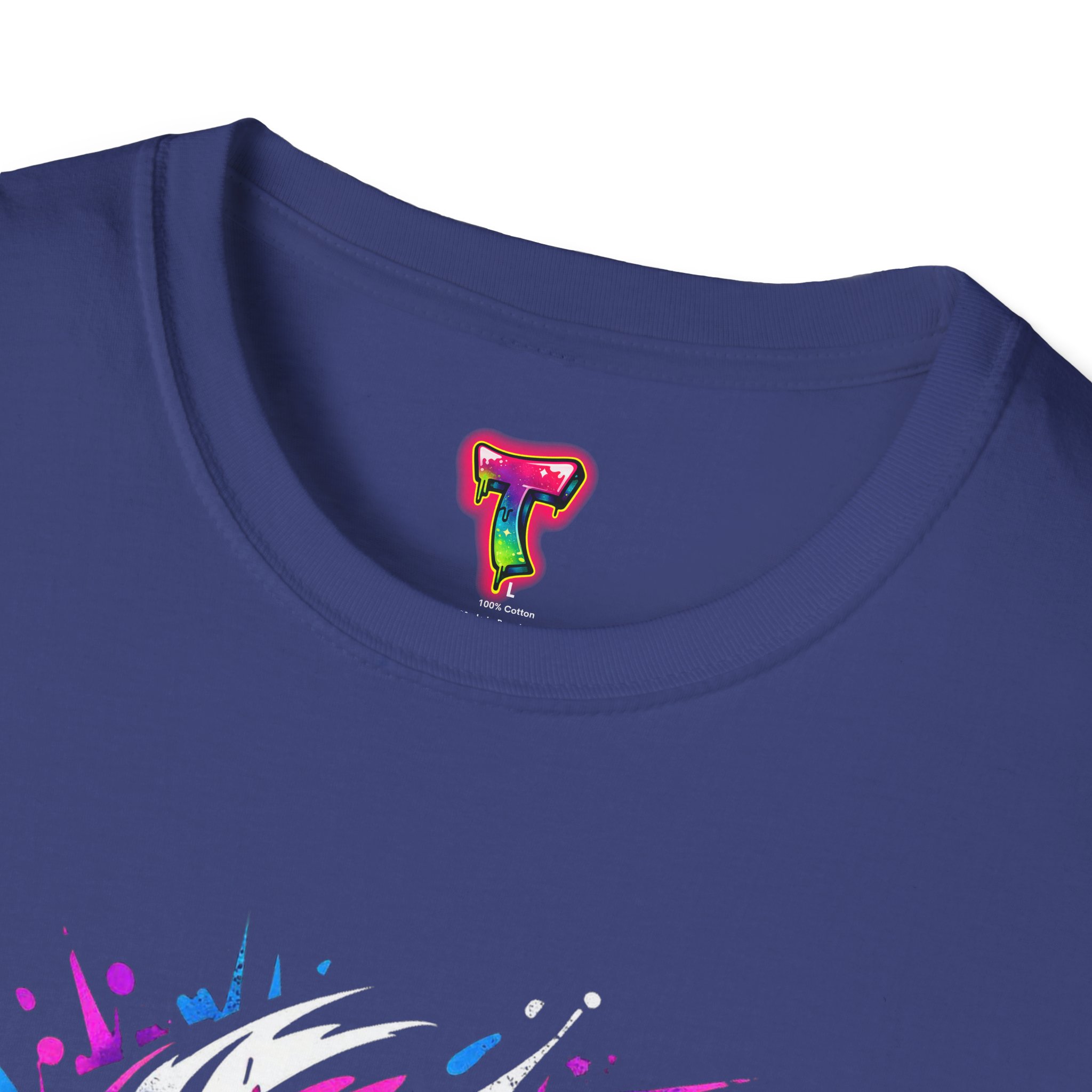 Abstract Dripping Face T-Shirt - Ảnh 39