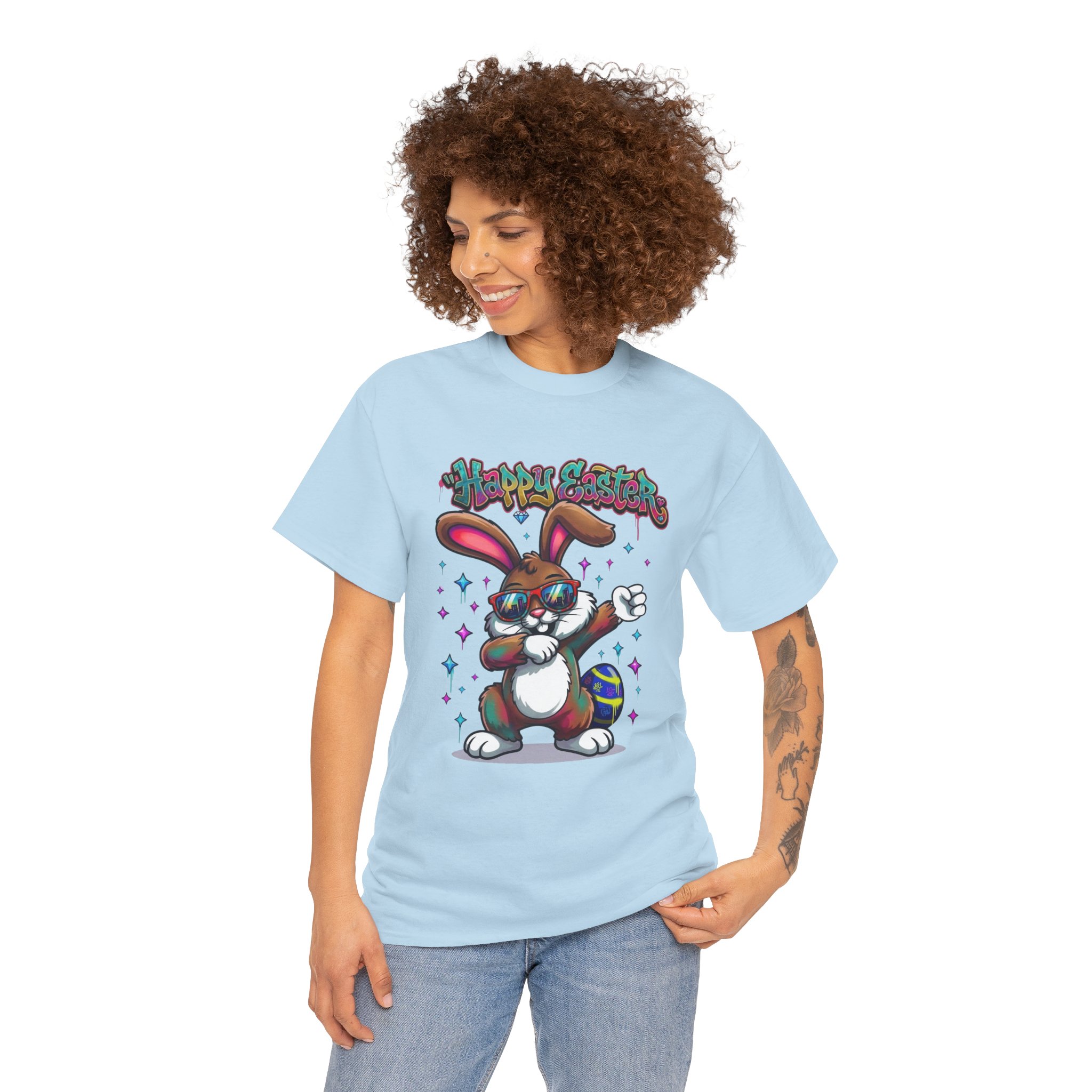 Easter Bunny Dabbing T-Shirt - Ảnh 60