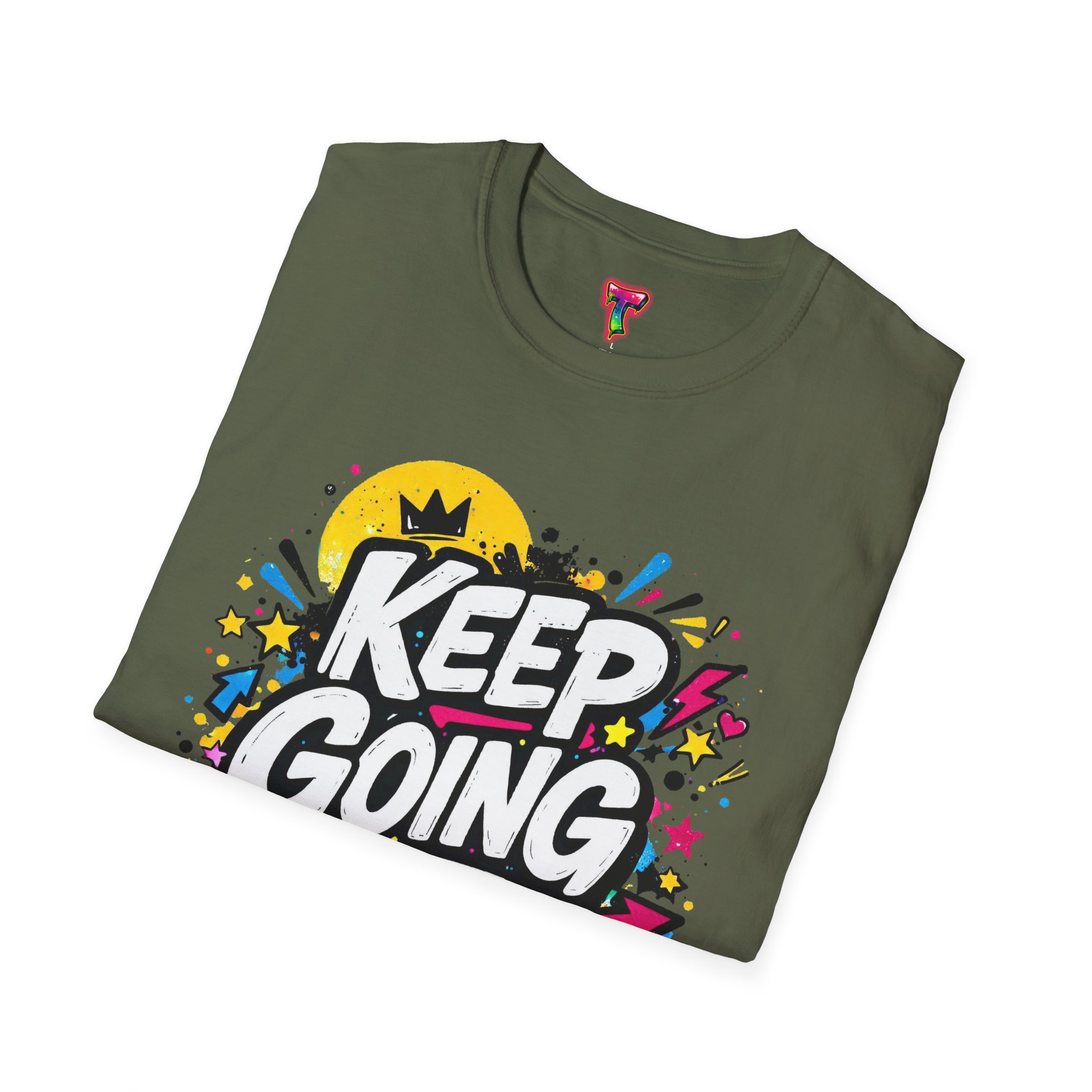 Keep Going Graffiti T-Shirt - Ảnh 16