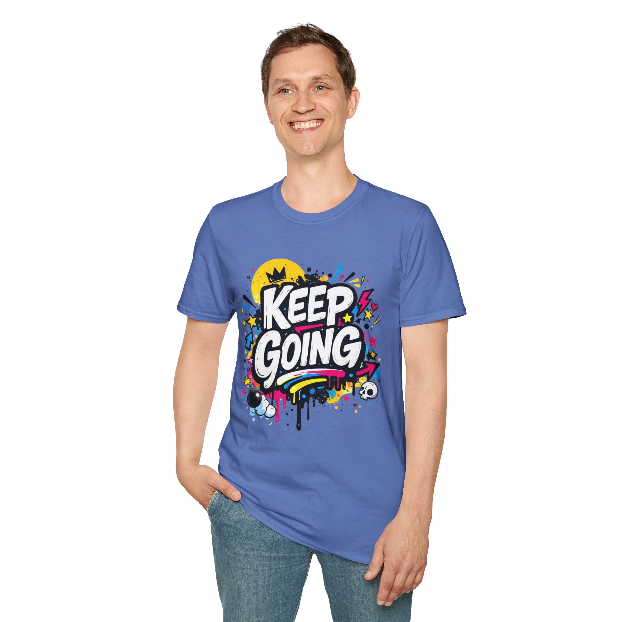 Keep Going Graffiti T-Shirt - Ảnh 72
