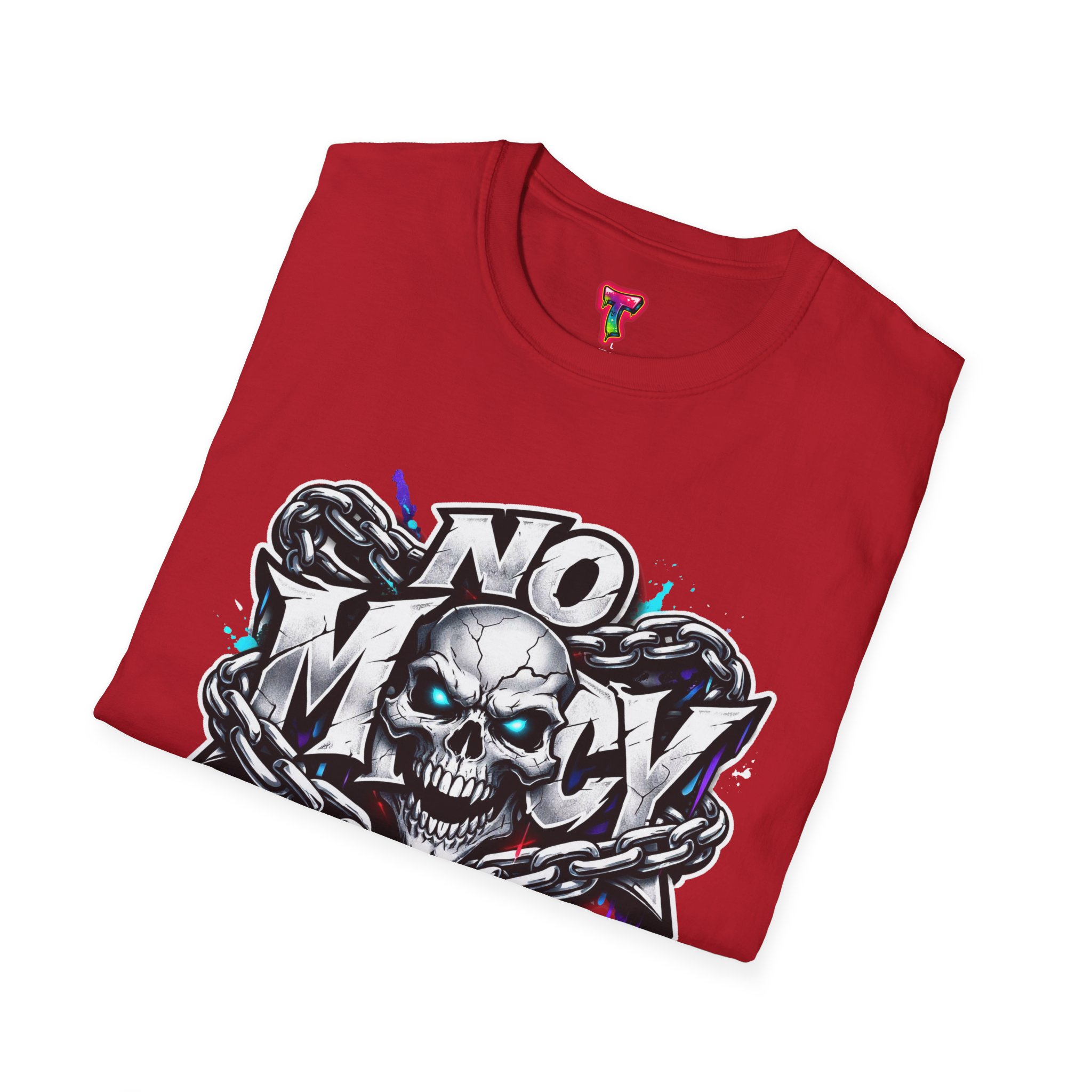 No Mercy Skull Graphic T-Shirt - Ảnh 56