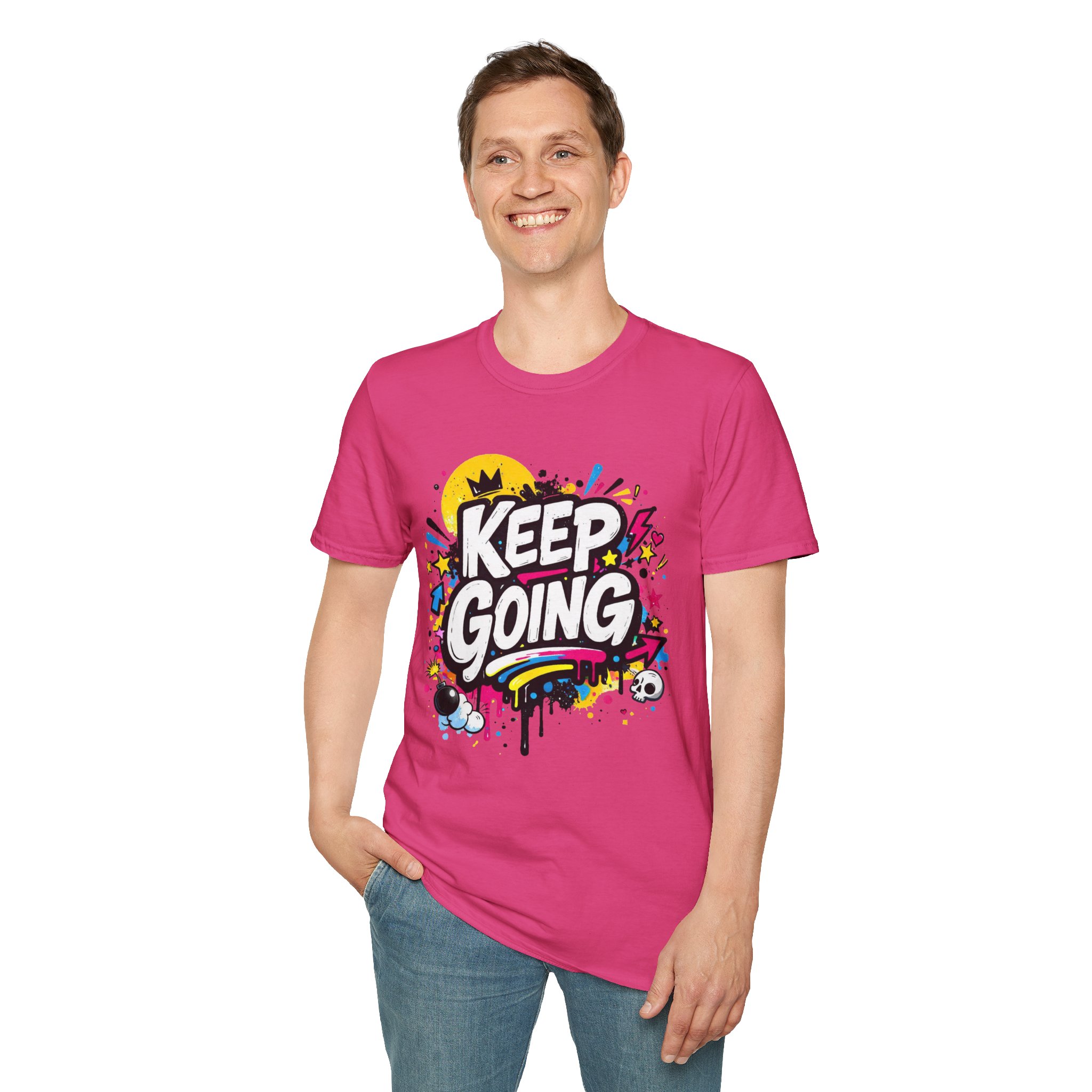 Keep Going Graffiti T-Shirt - Ảnh 42