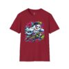 Neon Skateboard Ghost T-Shirt