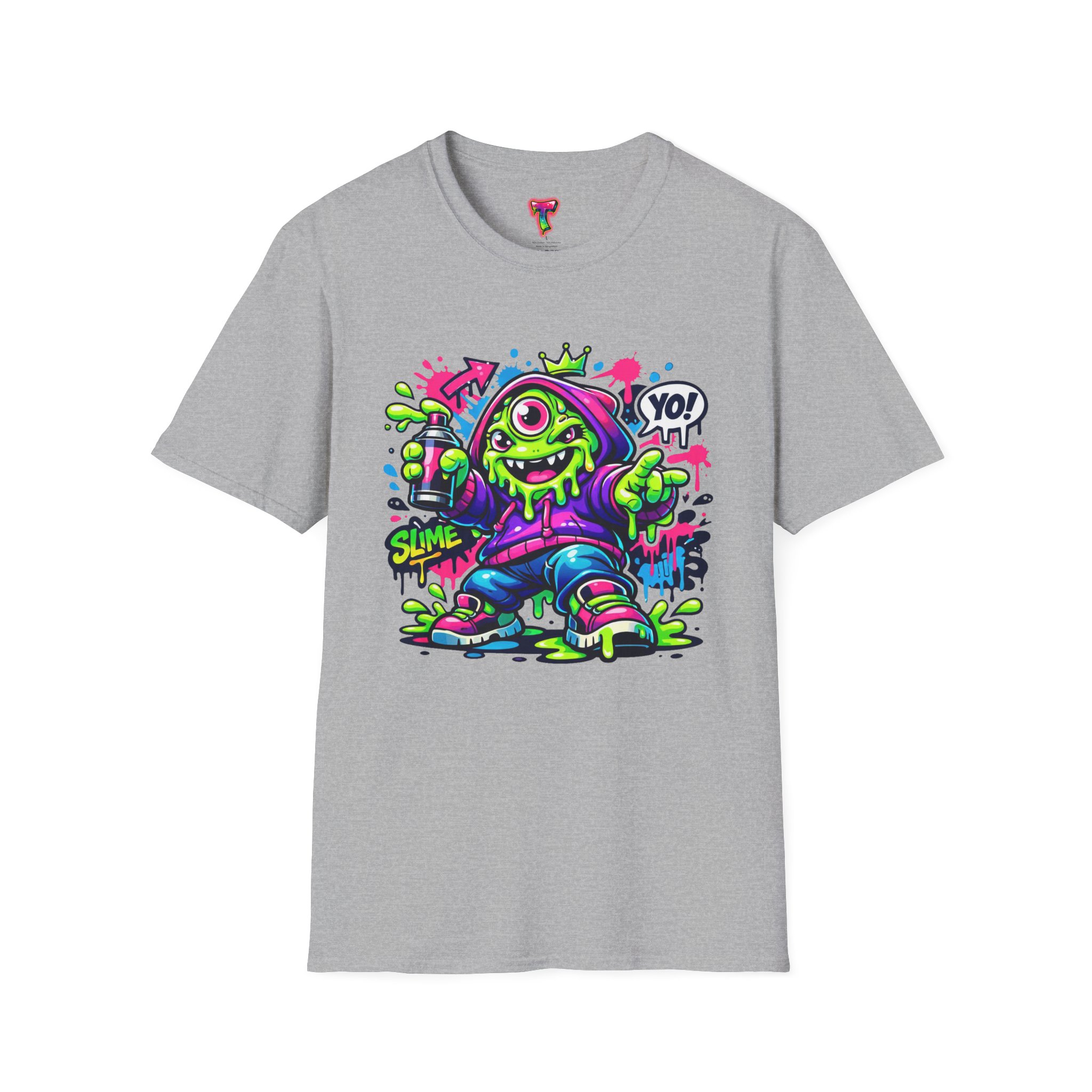 Slime Graffiti Monster T-Shirt - Ảnh 17