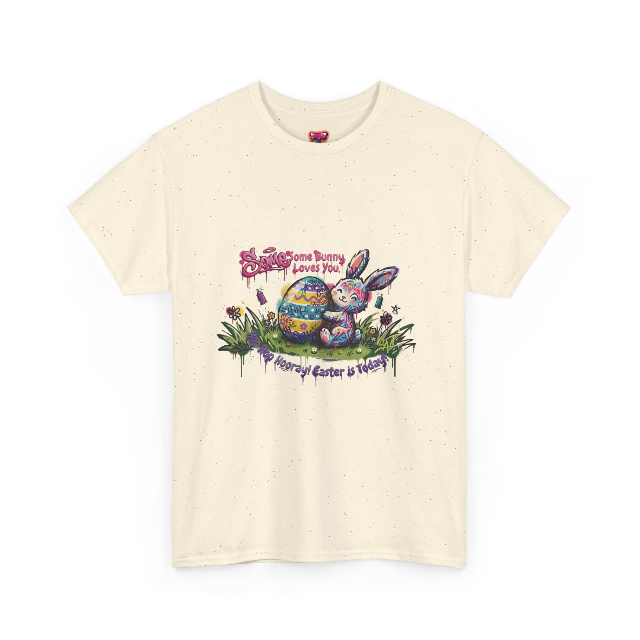 Easter Bunny & Colorful Egg T-Shirt - Ảnh 4