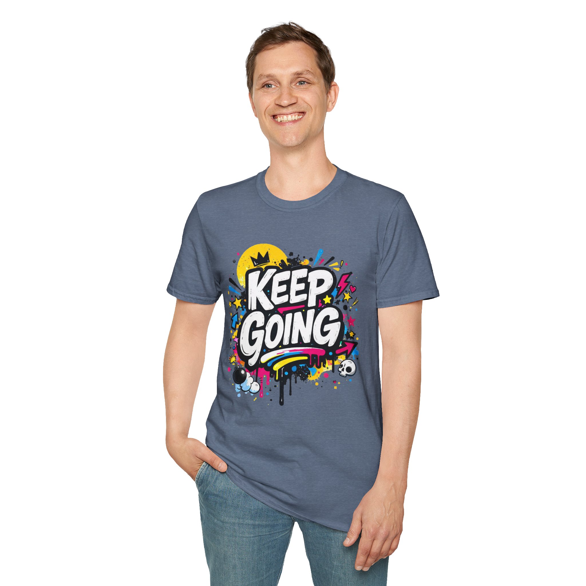 Keep Going Graffiti T-Shirt - Ảnh 54
