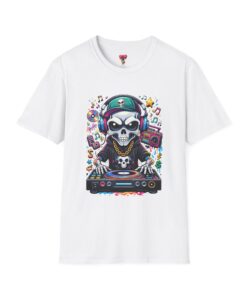 Alternative view of DJ Skull T-Shirt