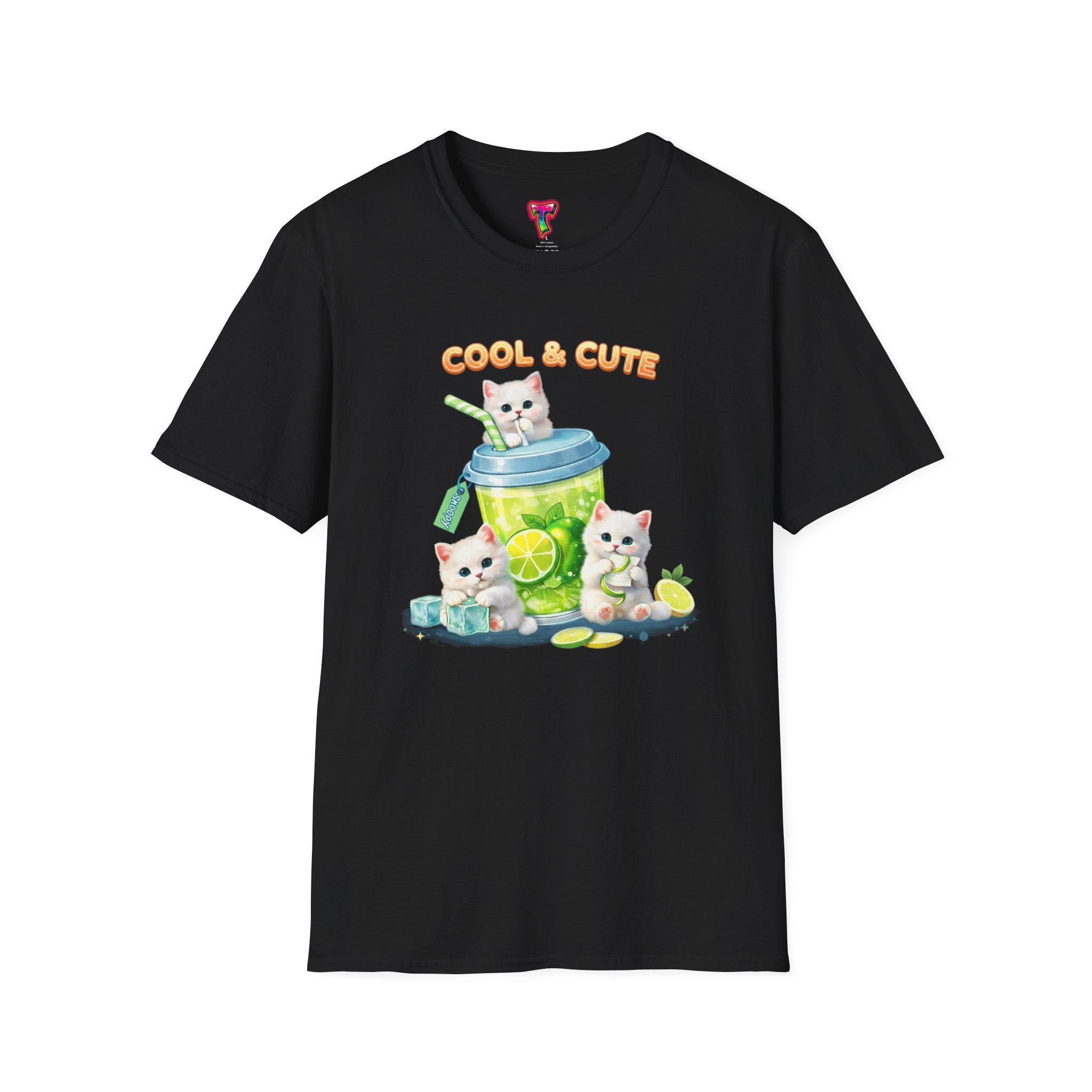 Cute Kittens & Limeade T-Shirt - Ảnh 9