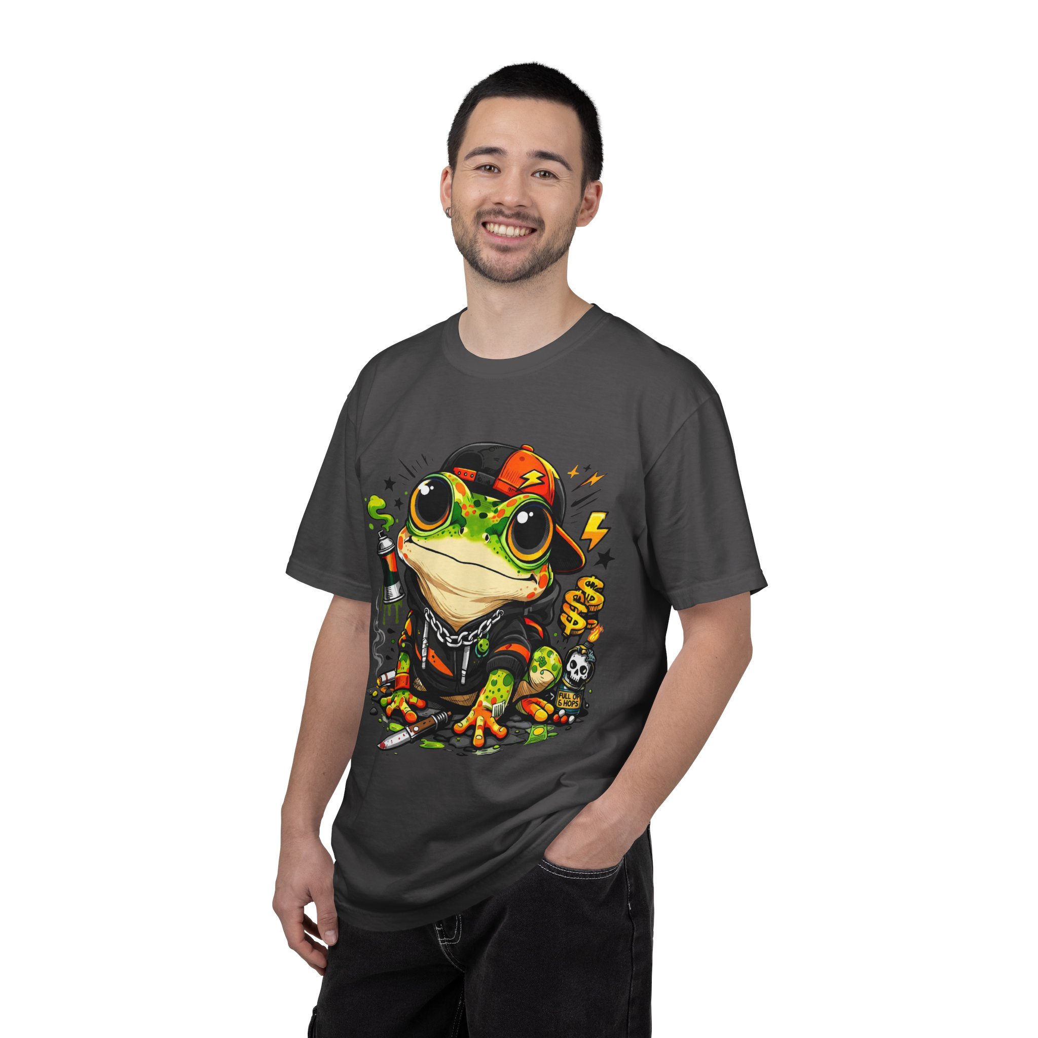 Punk Frog Graphic T-Shirt - Ảnh 48