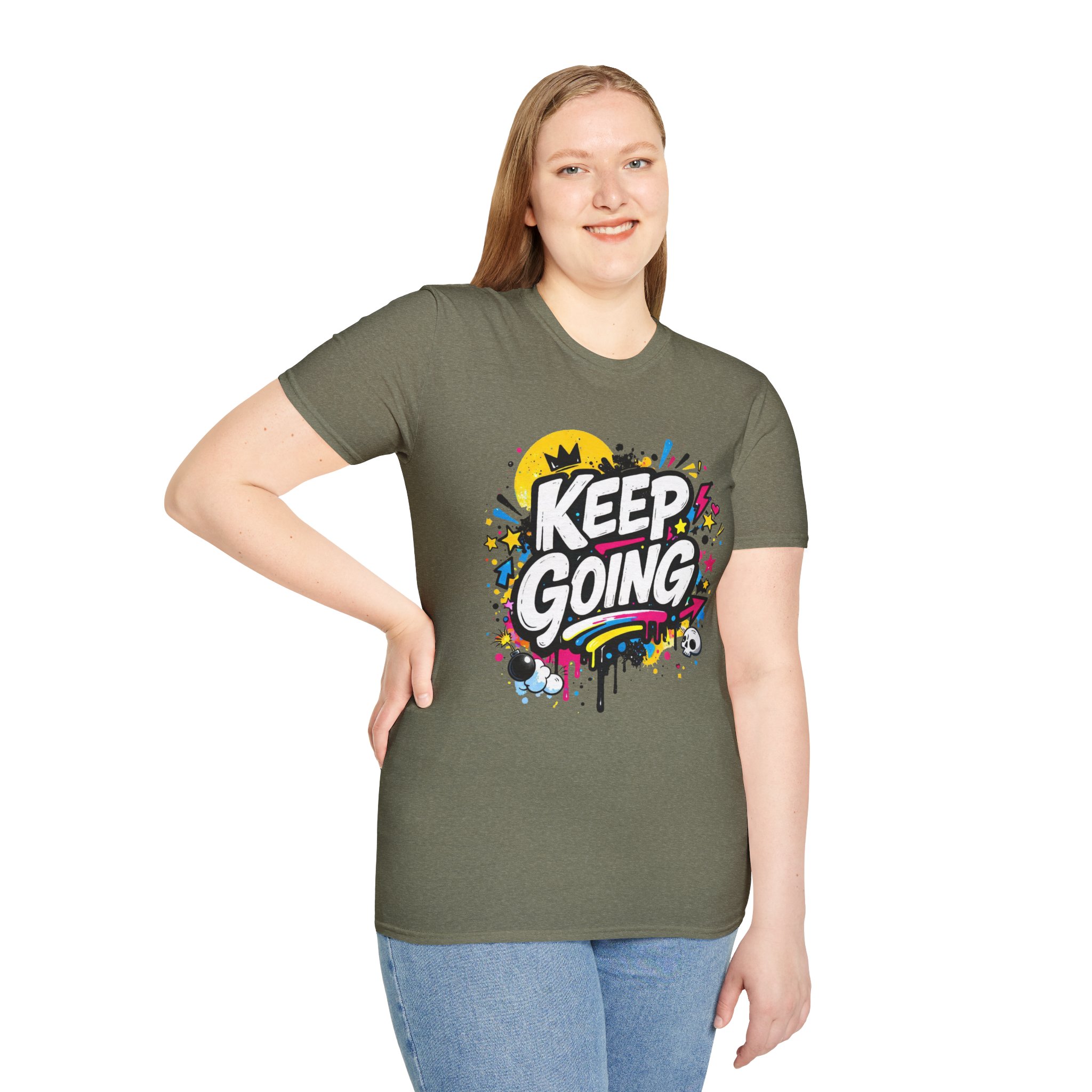 Keep Going Graffiti T-Shirt - Ảnh 59