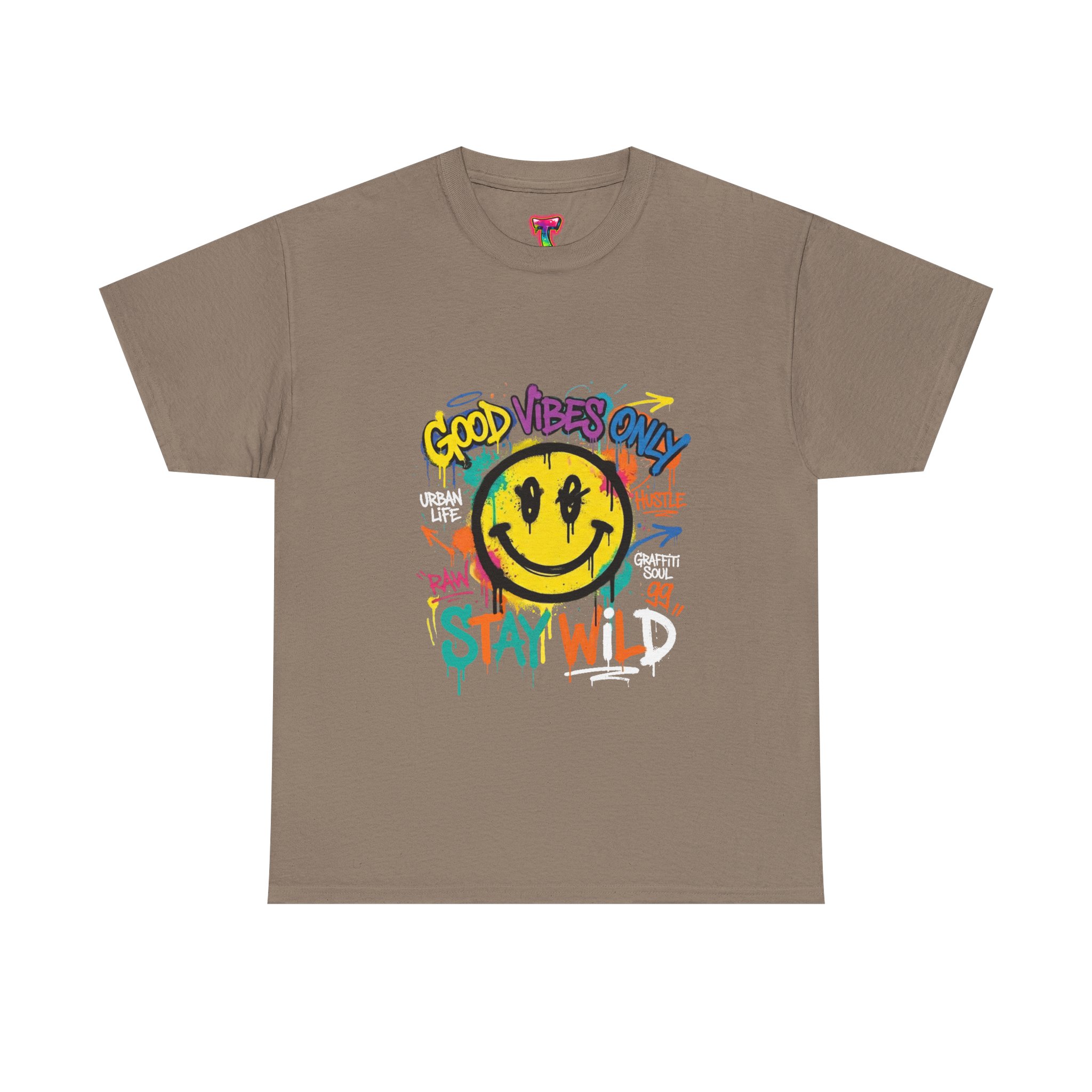 Smiley Graffiti Tee